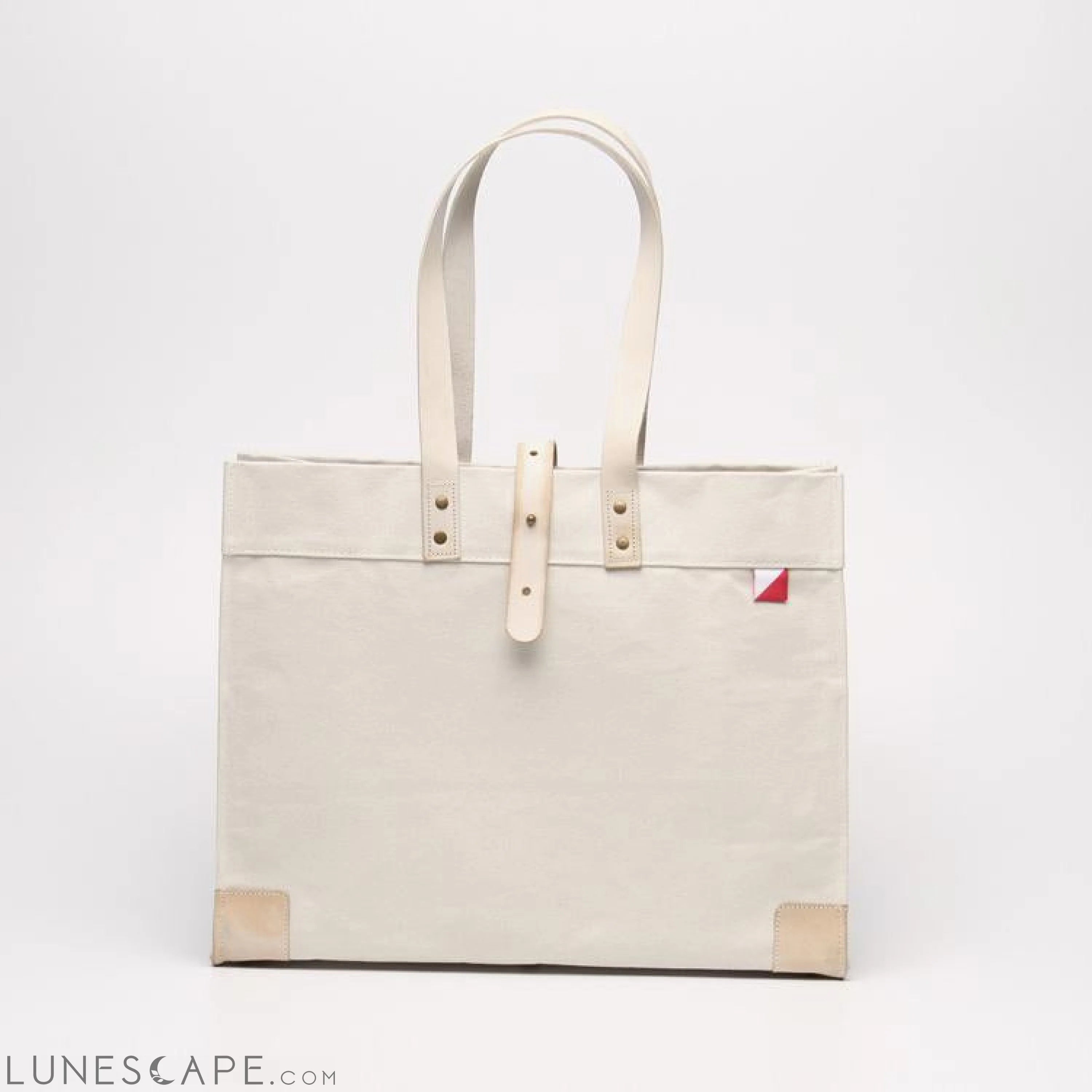 Structured Canvas Tote LUNESCAPE