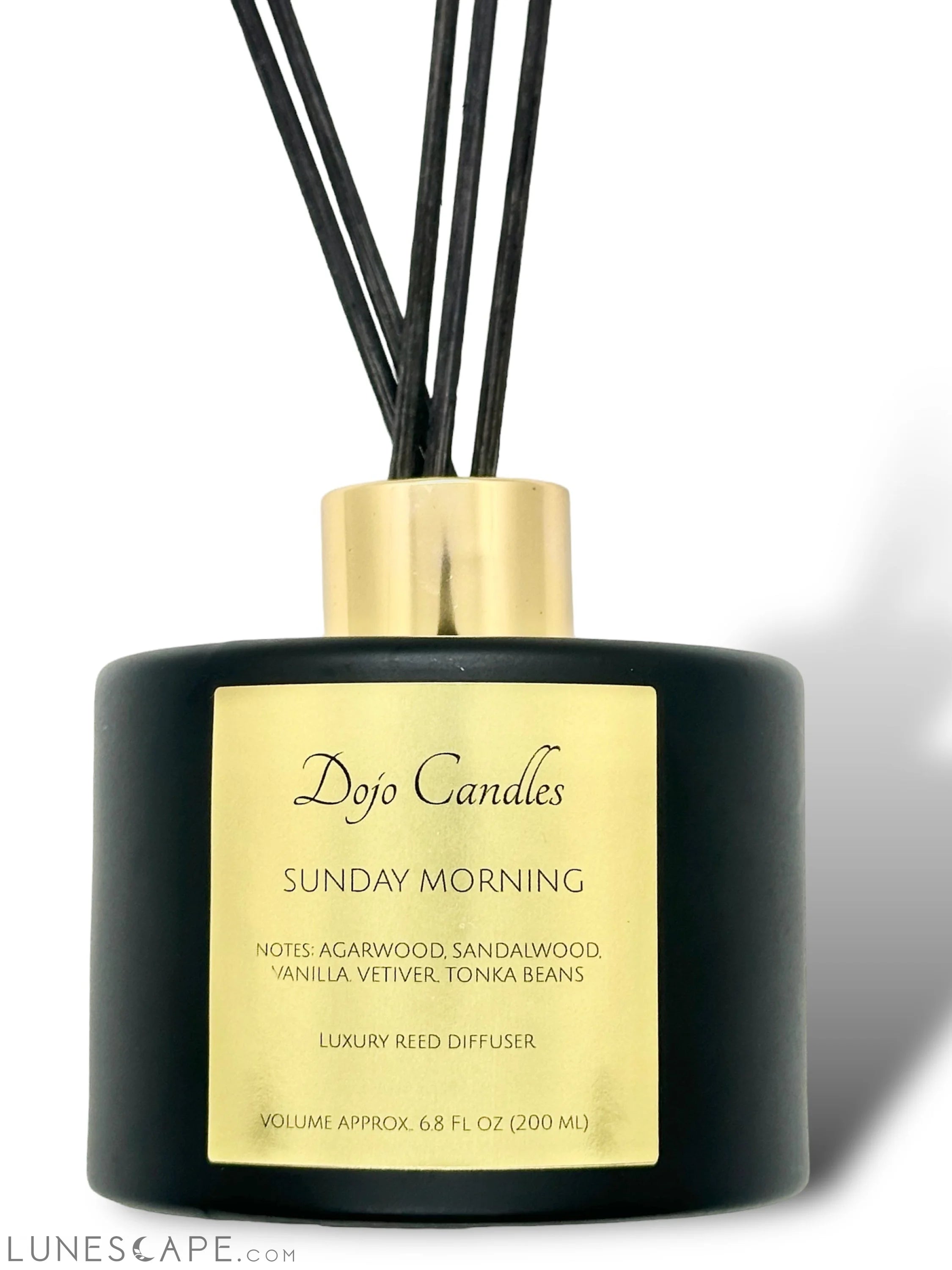 Sunday Morning Oud Luxury Reed Diffuser LUNESCAPE