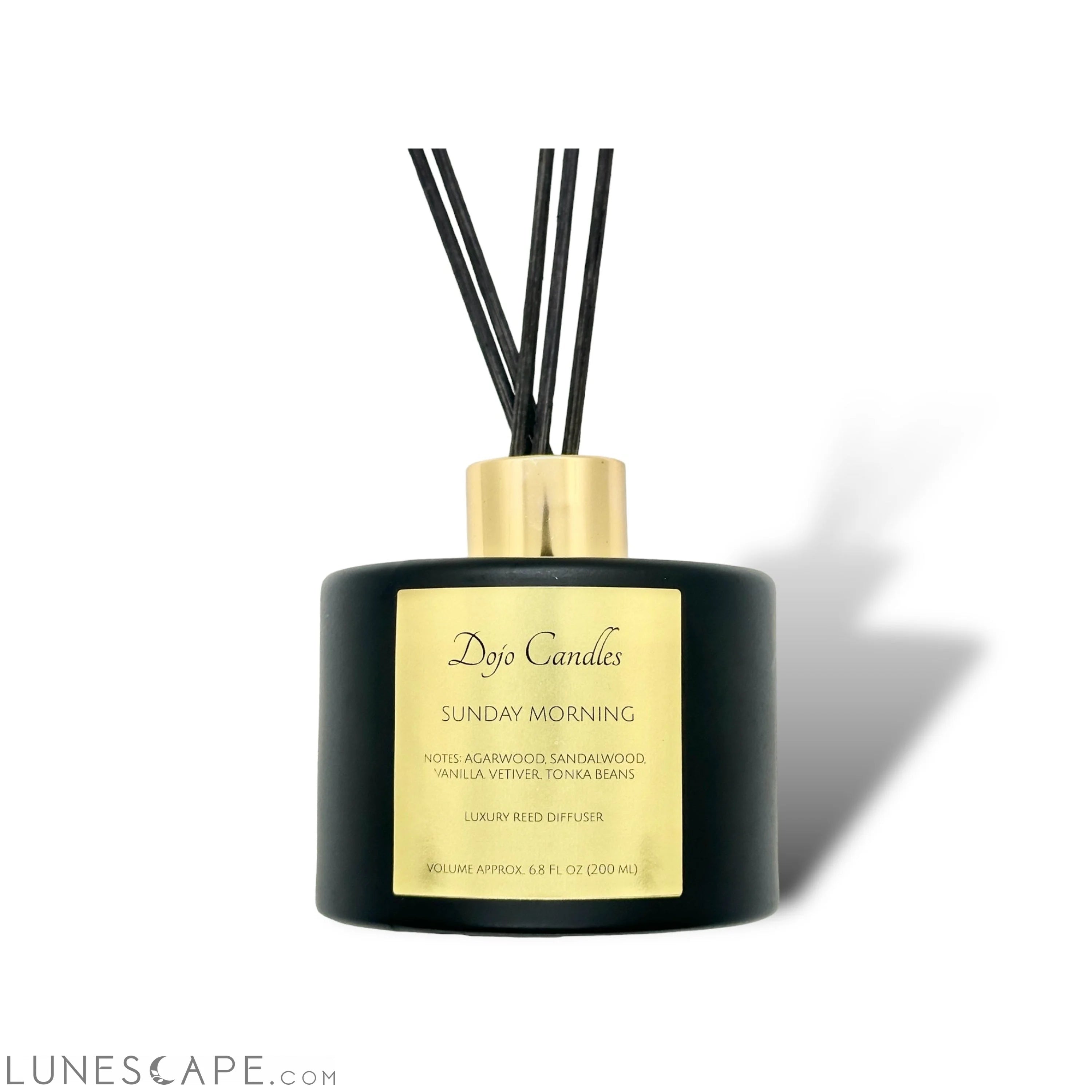 Sunday Morning Oud Luxury Reed Diffuser LUNESCAPE