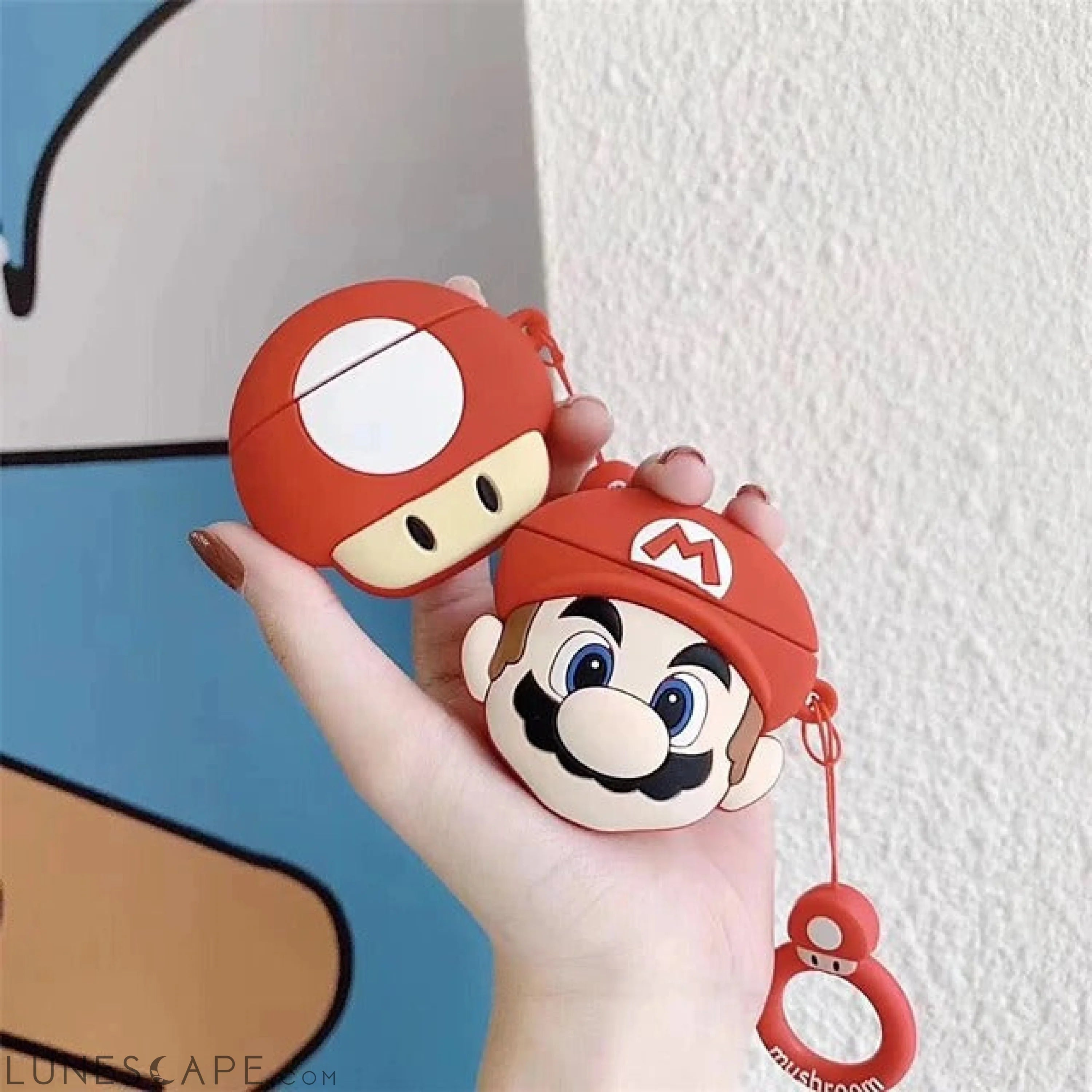 Super Mario AirPods Case LUNESCAPE