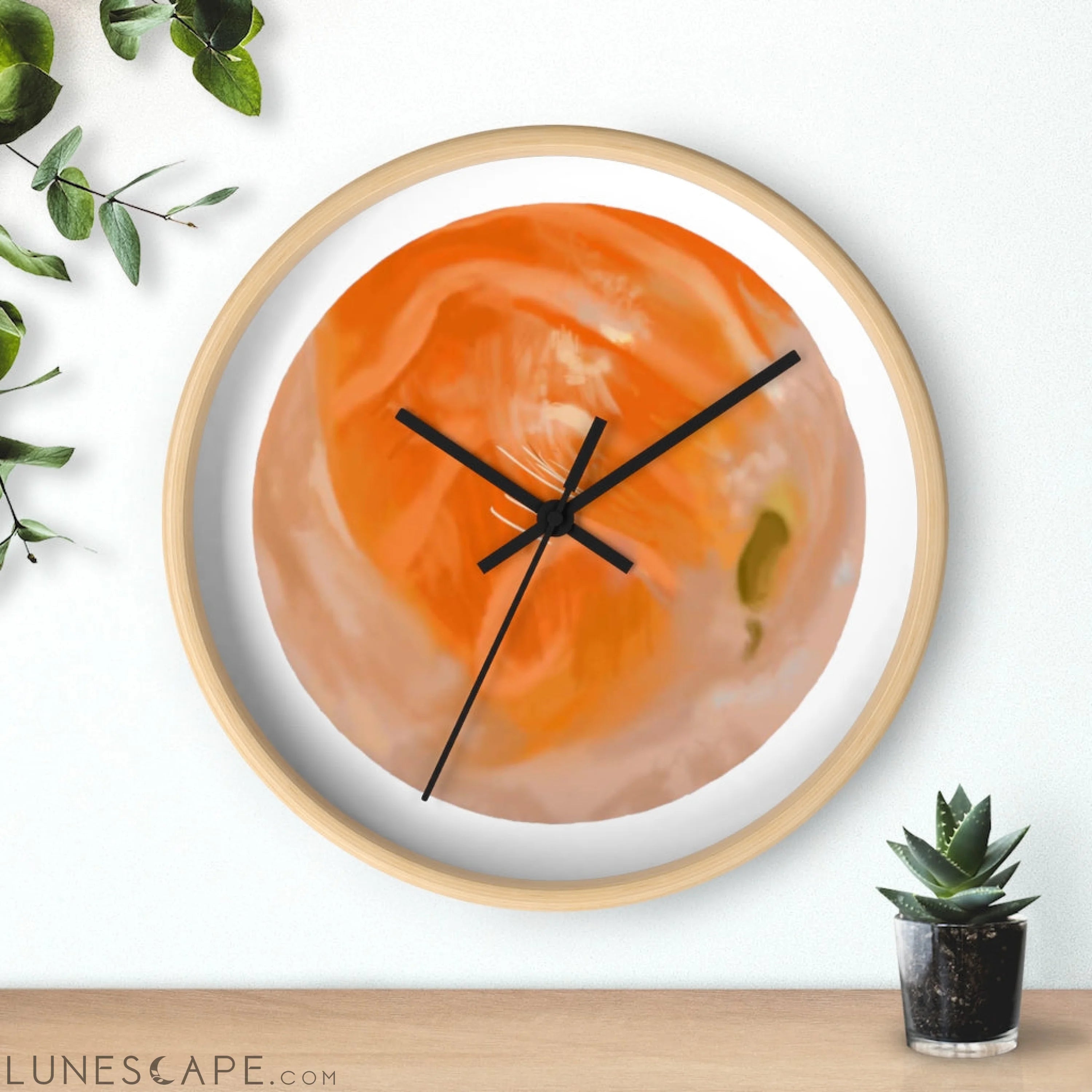 Sushi Wall clock LUNESCAPE
