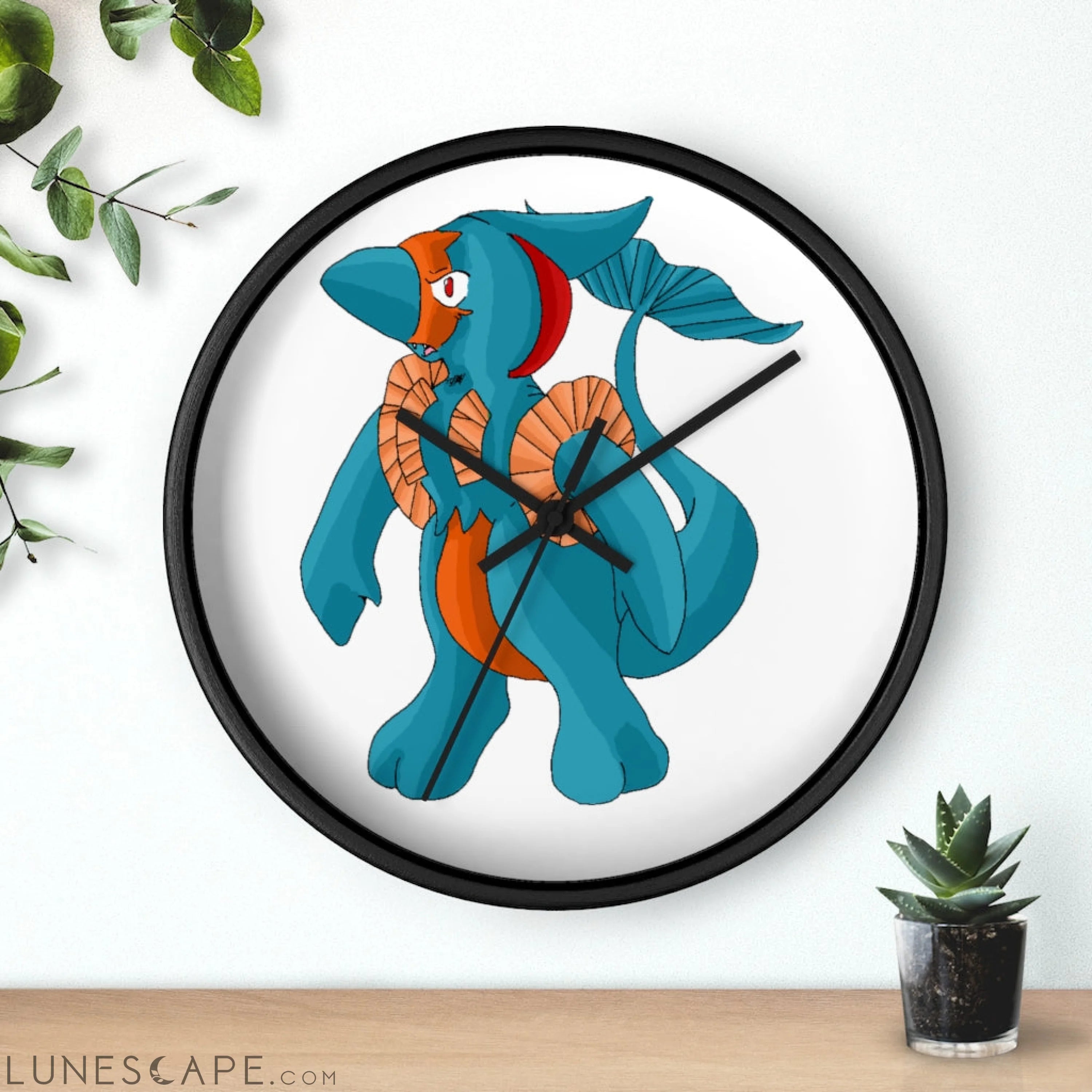 Swark Wall clock LUNESCAPE