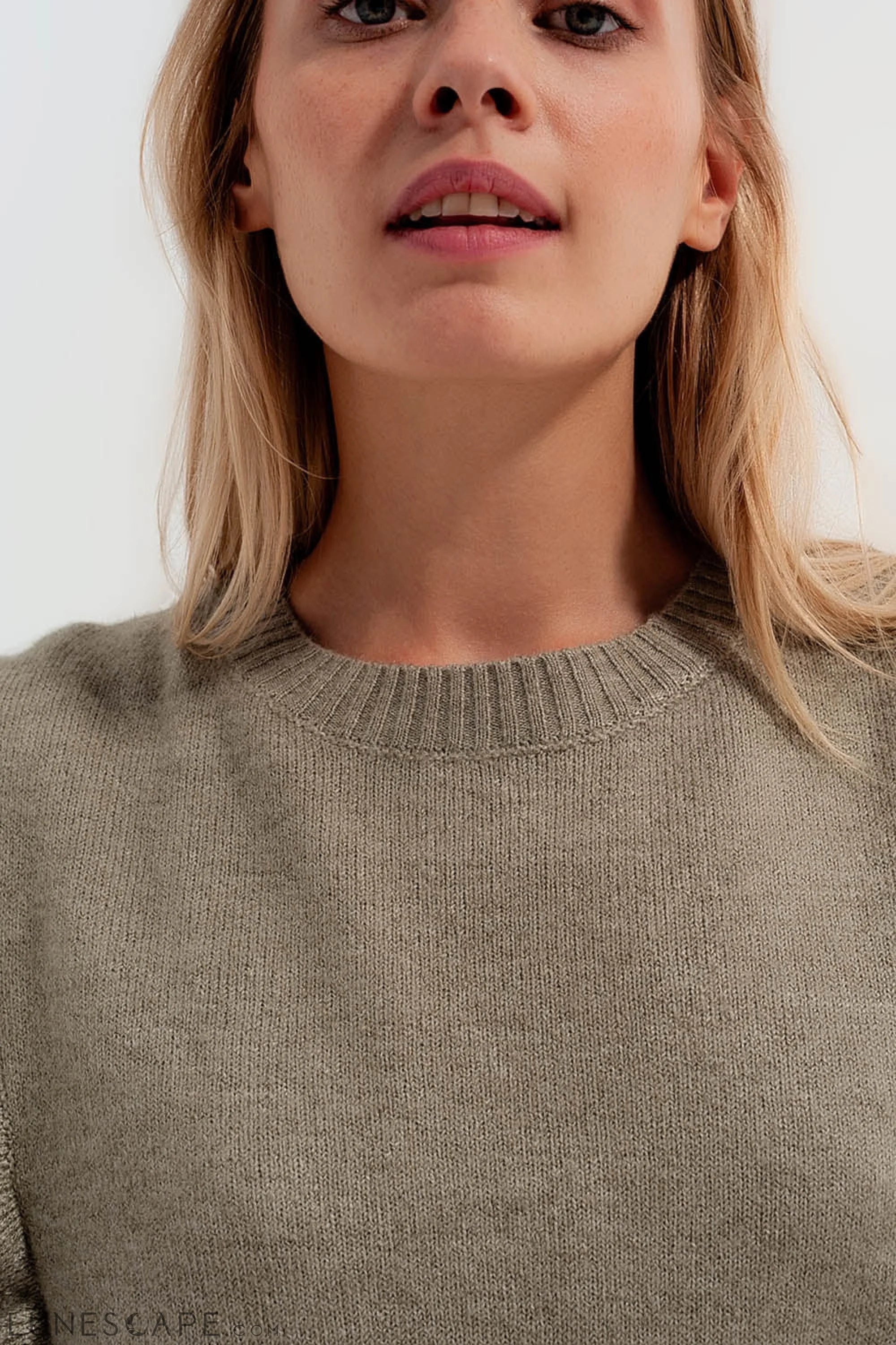Sweater in Sage Green LUNESCAPE