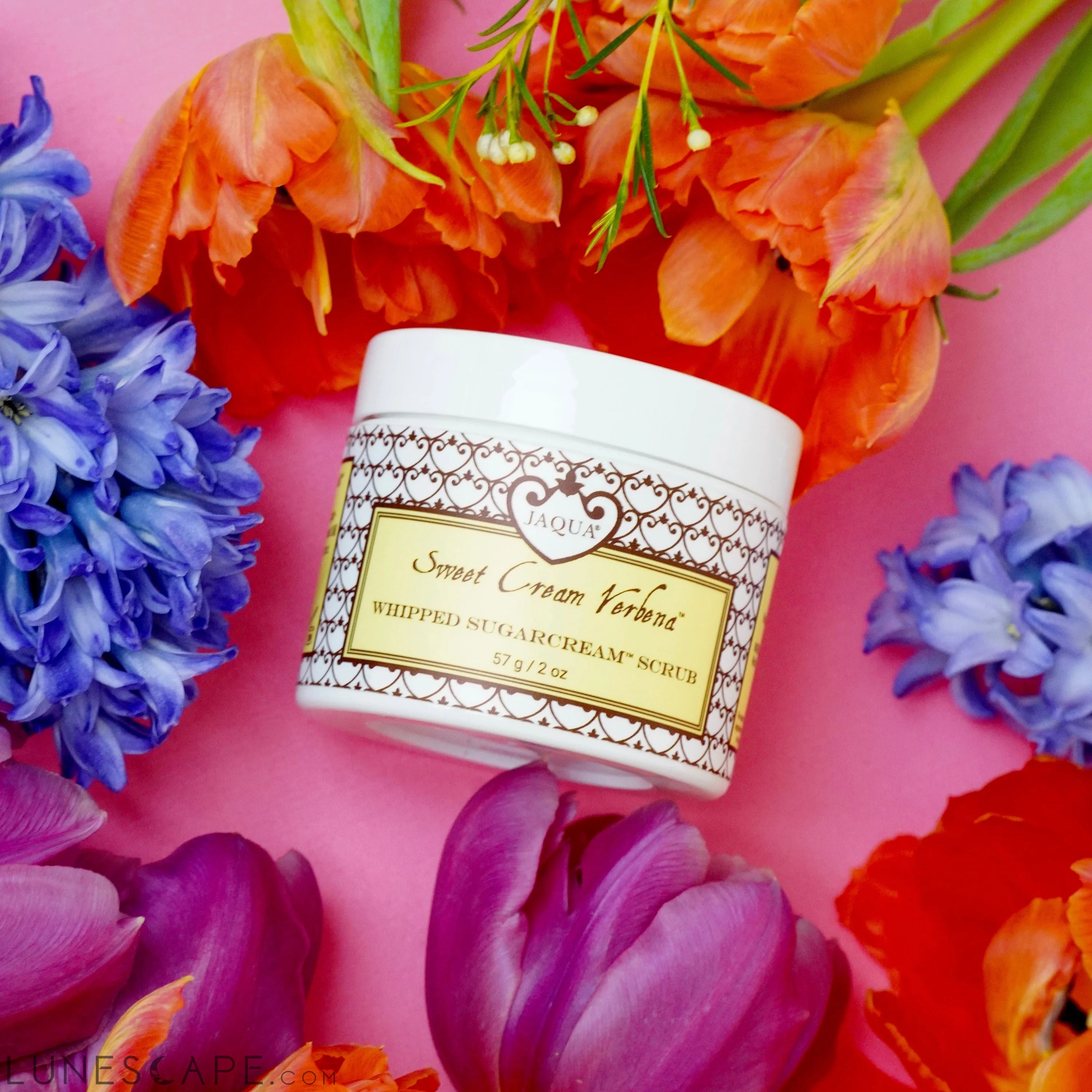 Sweet Cream Verbena Travel Size Sugar Scrub LUNESCAPE