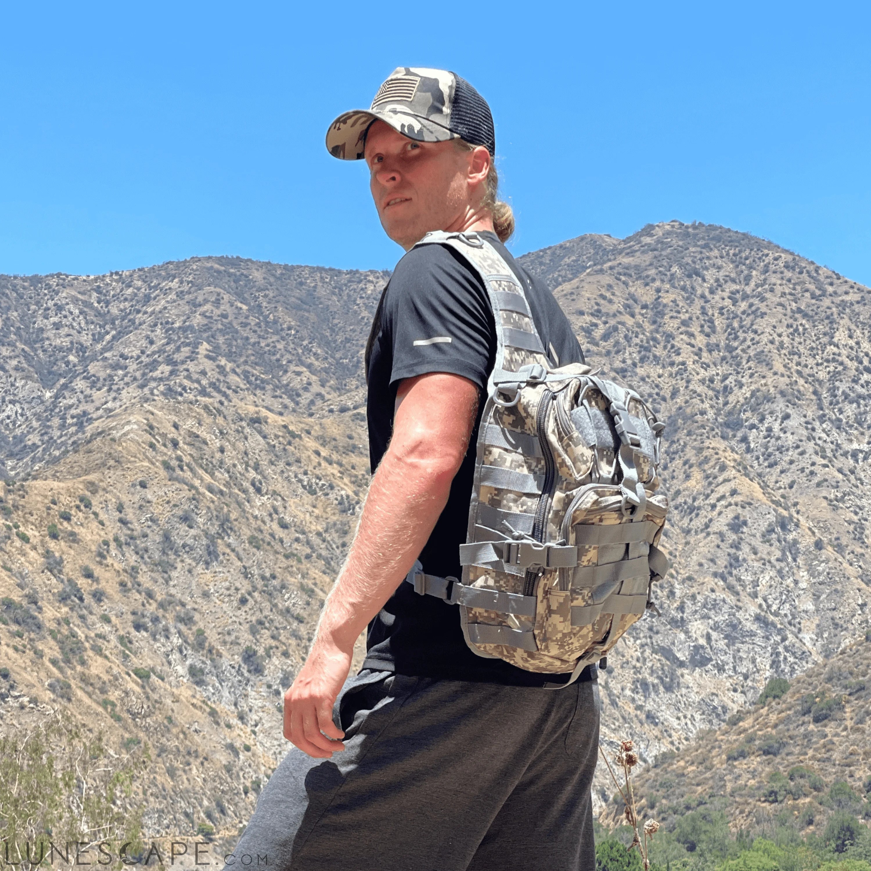 Tactical 15L Medium Sling Range Bag LUNESCAPE
