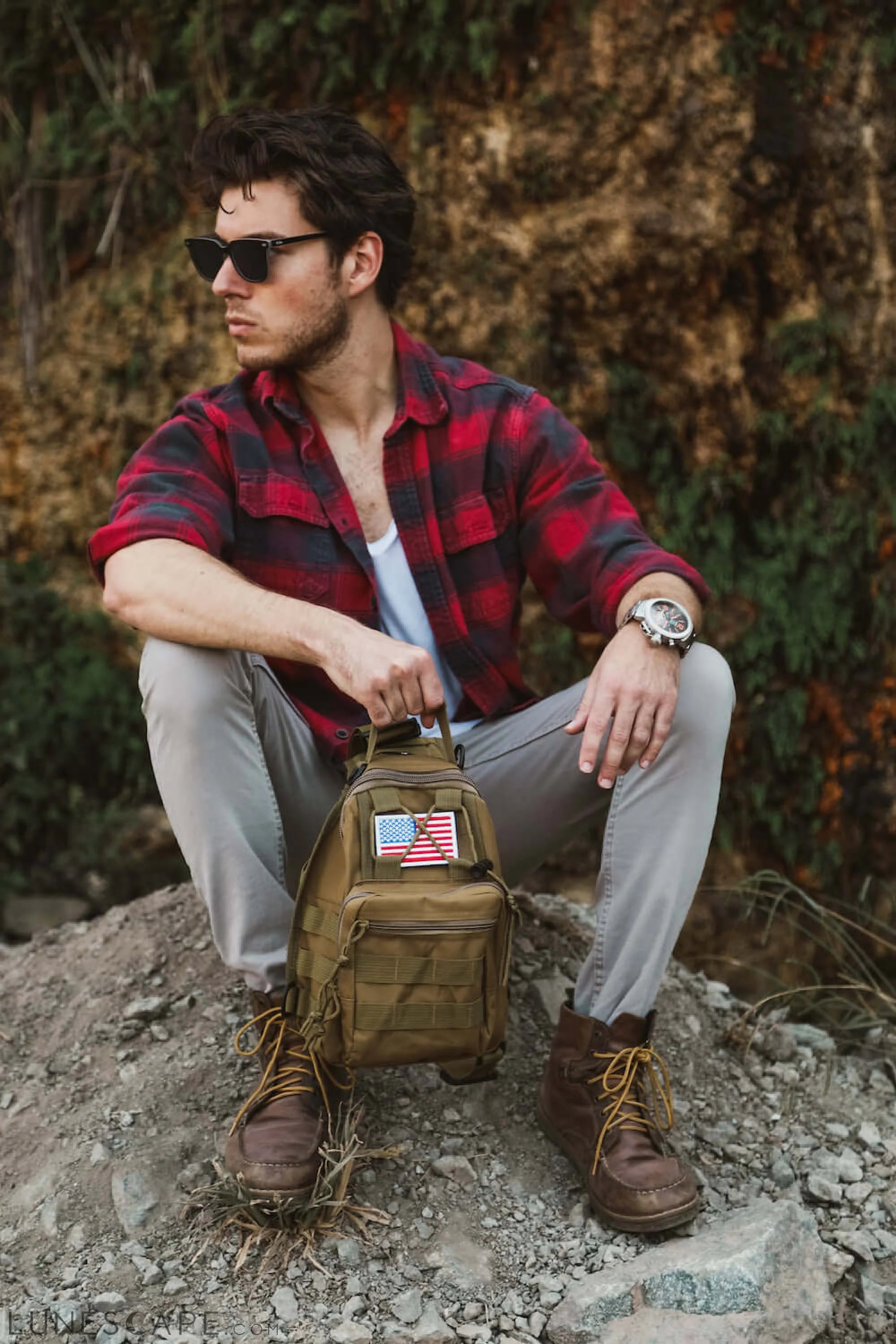 Tactical Sling Shoulder Bag LUNESCAPE