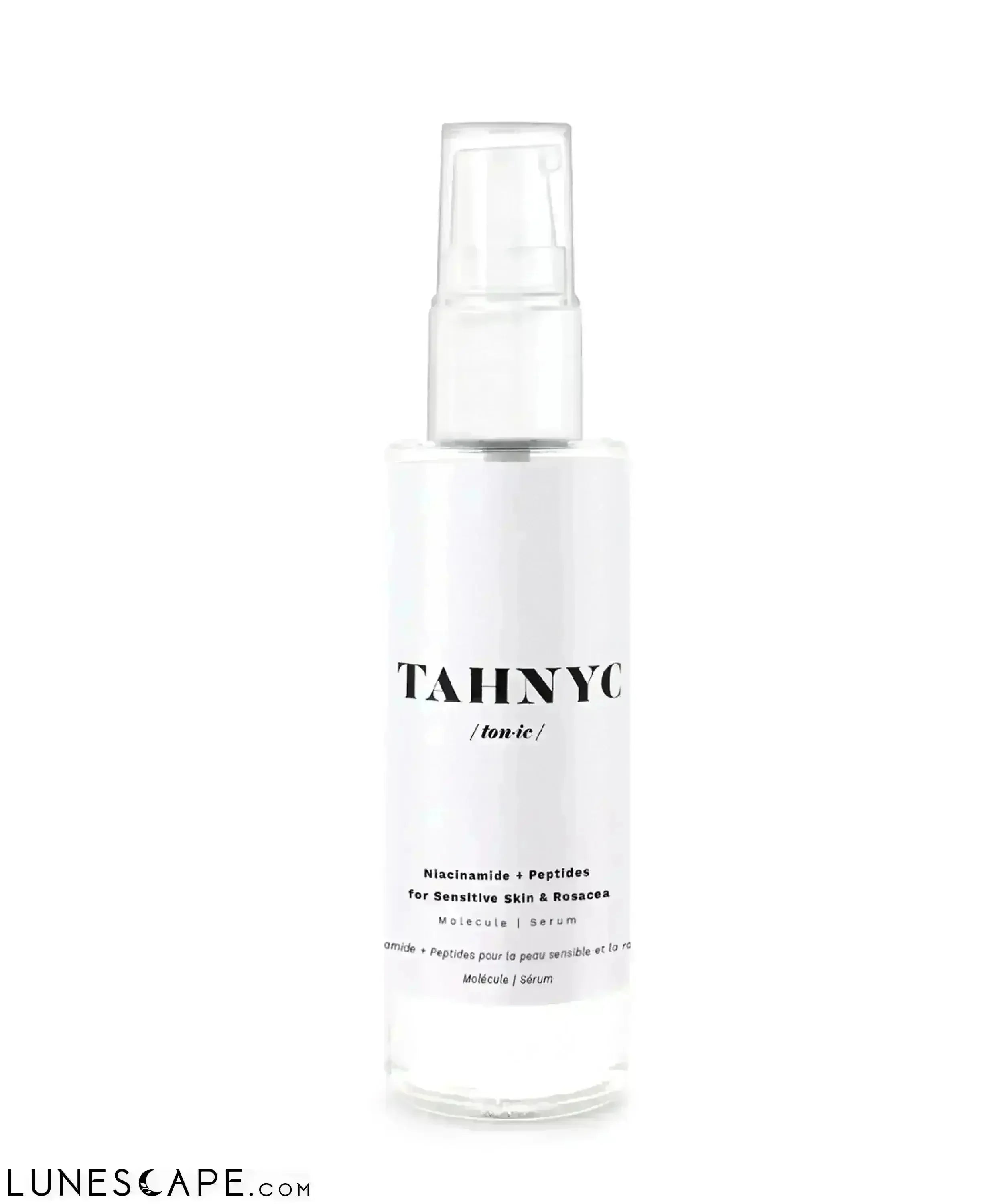 TAHNYC Niacinamide + Peptides for Sensitive Skin - All Natural, Paraben, Fragrance & Sulfate Free LUNESCAPE