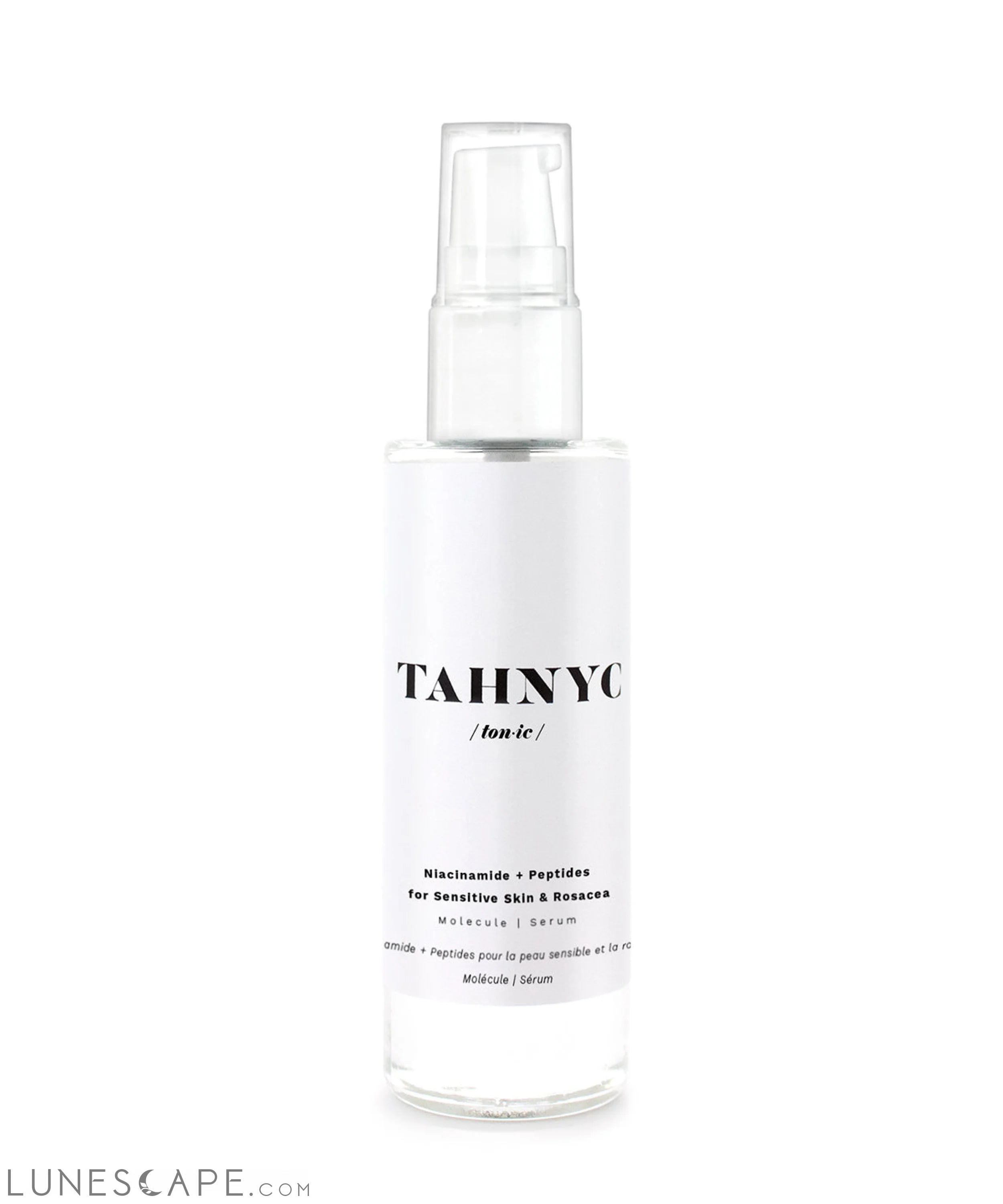 TAHNYC Niacinamide + Peptides for Sensitive Skin - All Natural, Paraben, Fragrance & Sulfate Free LUNESCAPE