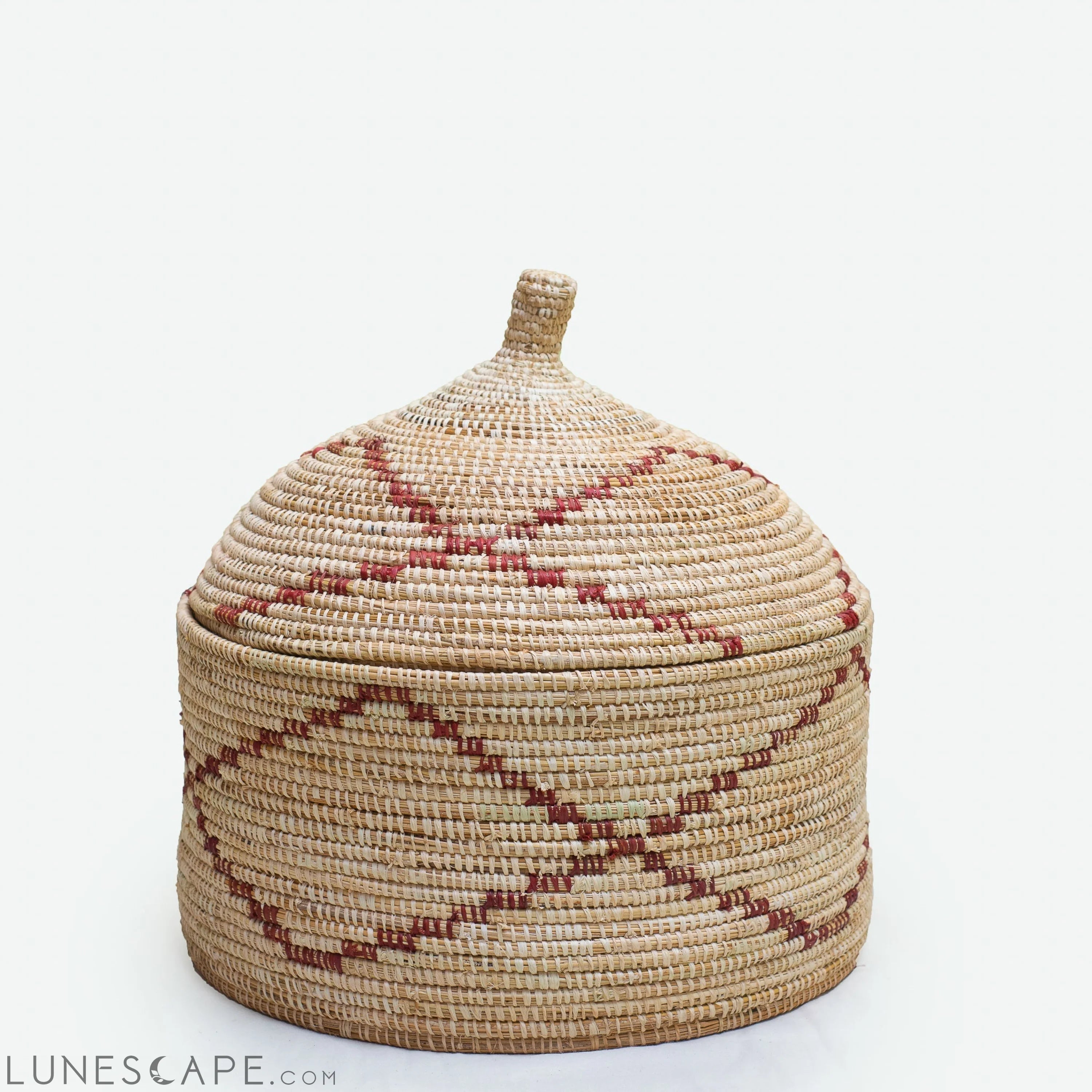 Tanganyika  Eco-Friendly Lidded Basket LUNESCAPE