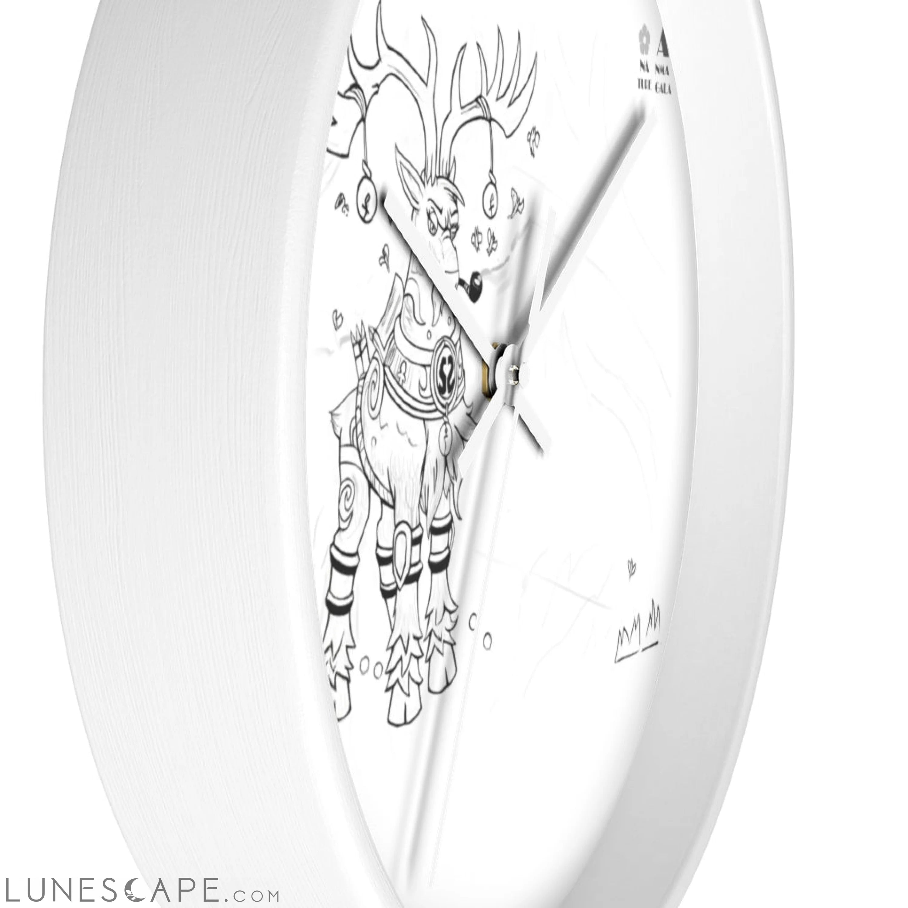 Tempus Guardian of the Harvest Wall clock LUNESCAPE