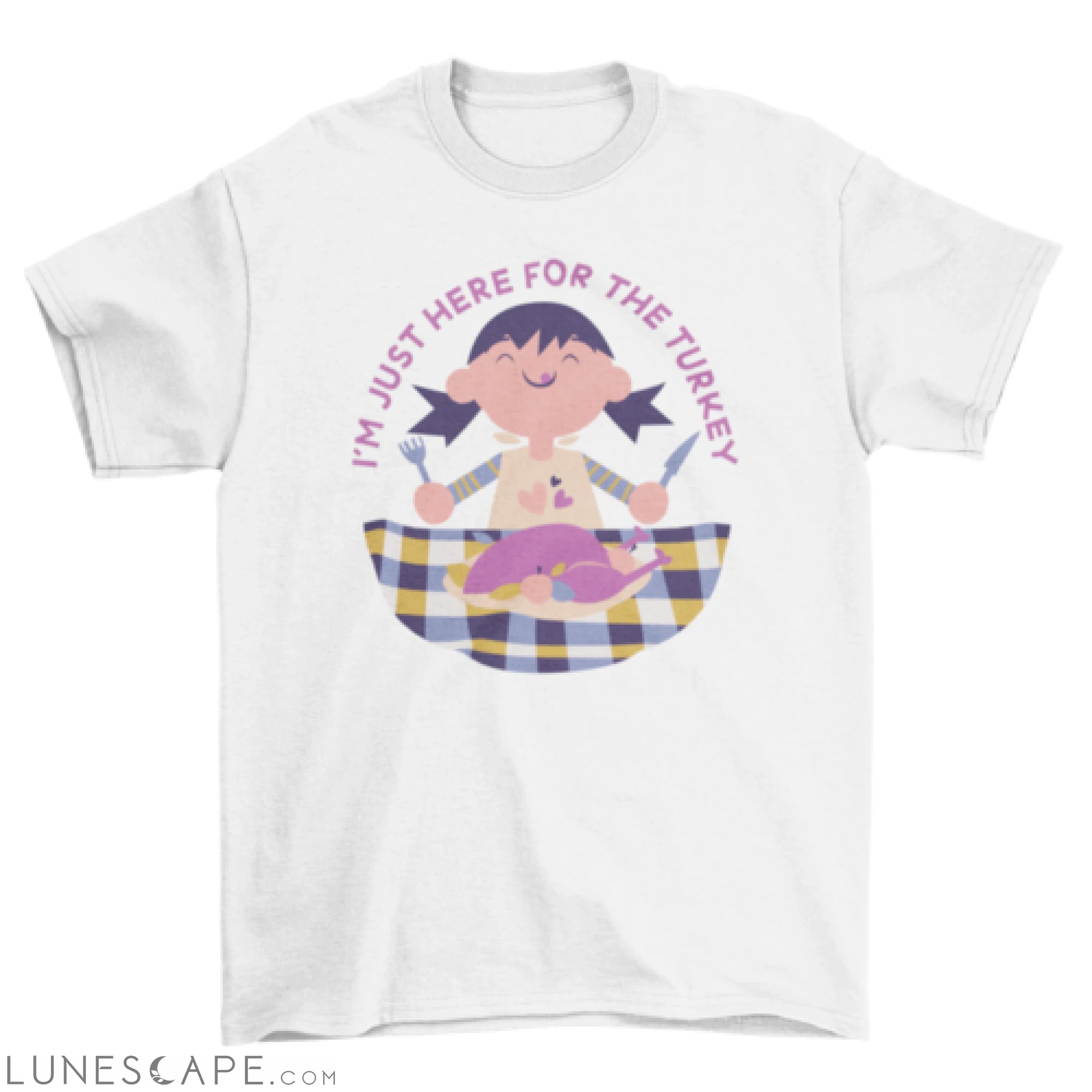 Thanksgiving happy child t-shirt LUNESCAPE