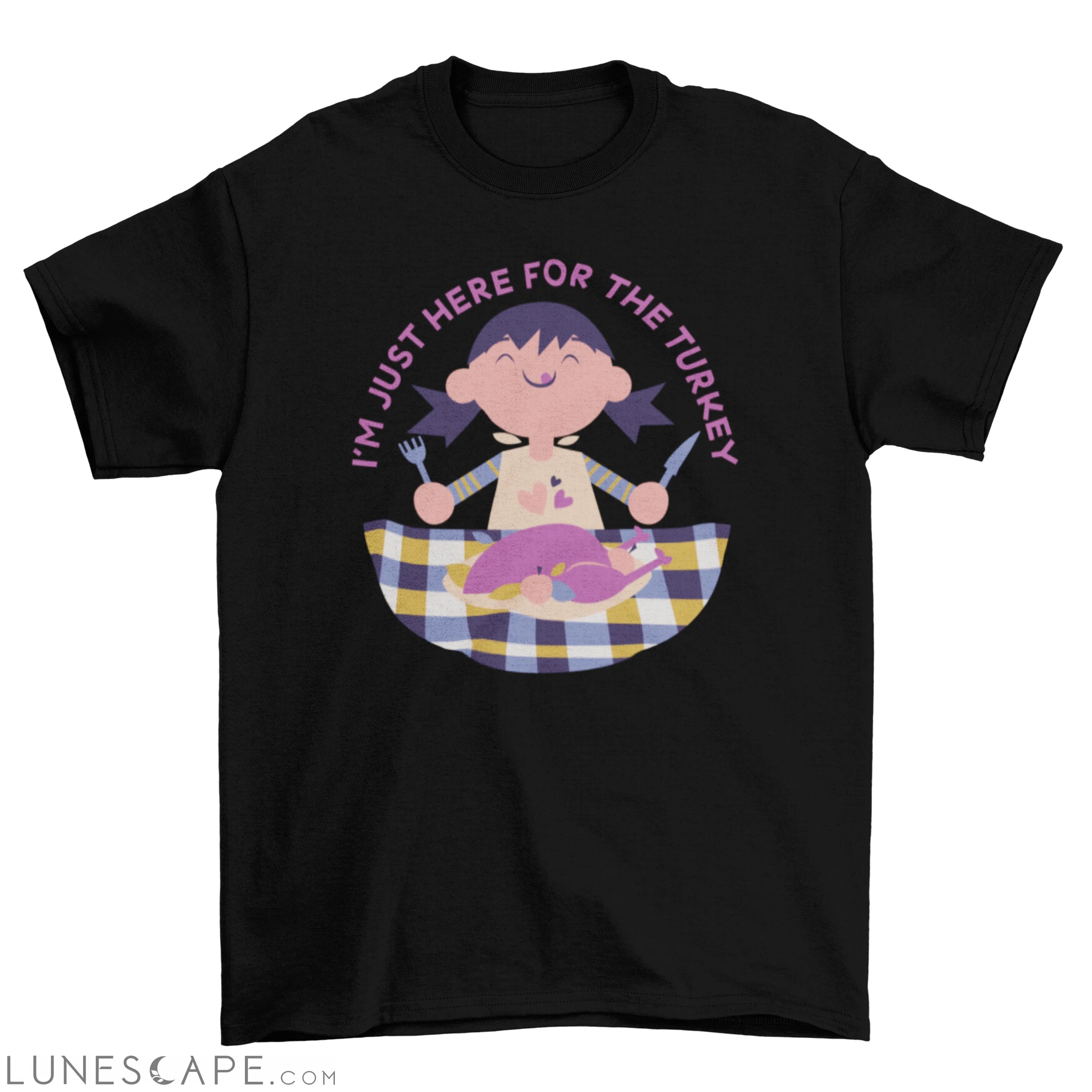 Thanksgiving happy child t-shirt LUNESCAPE