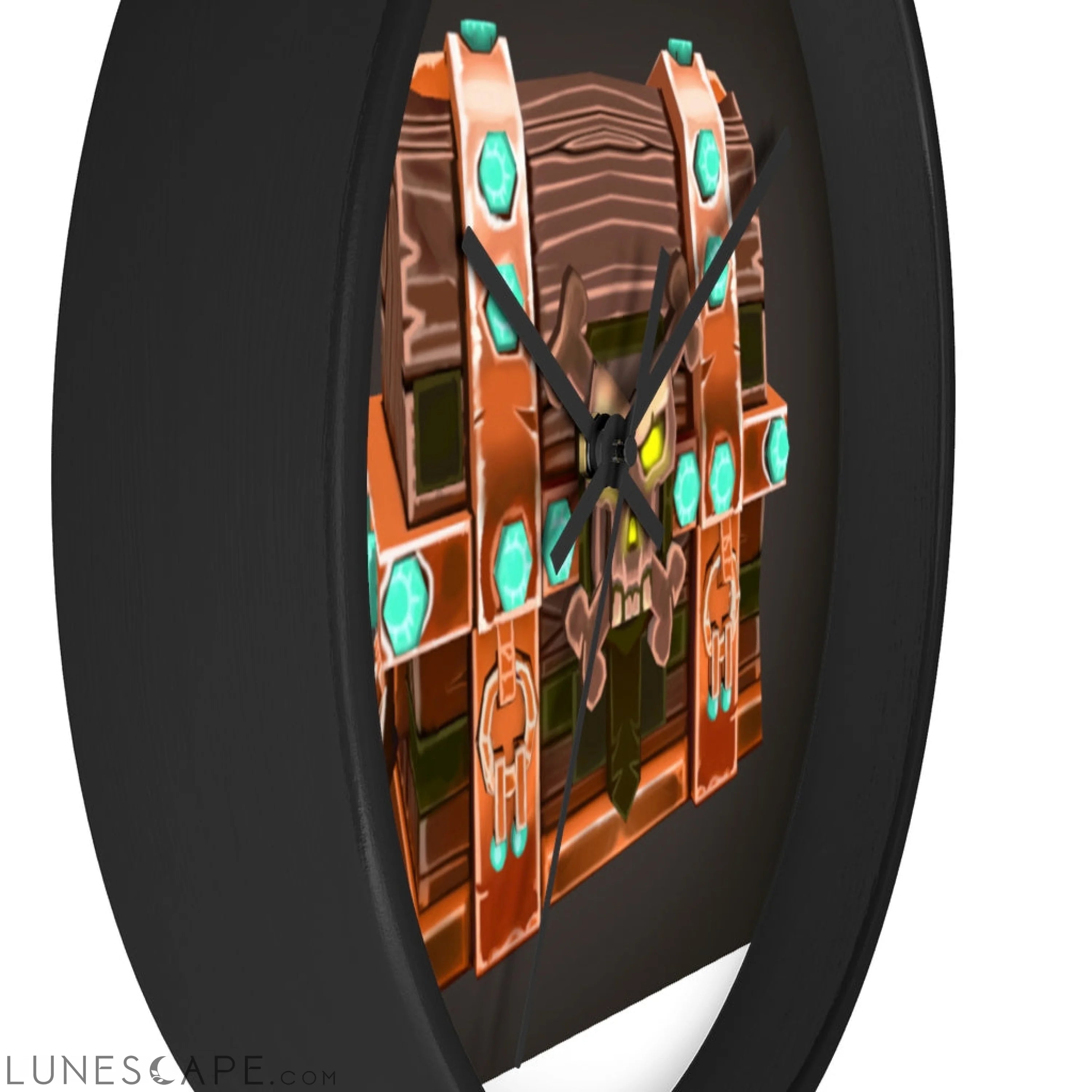 The Bad Bone Wall clock LUNESCAPE