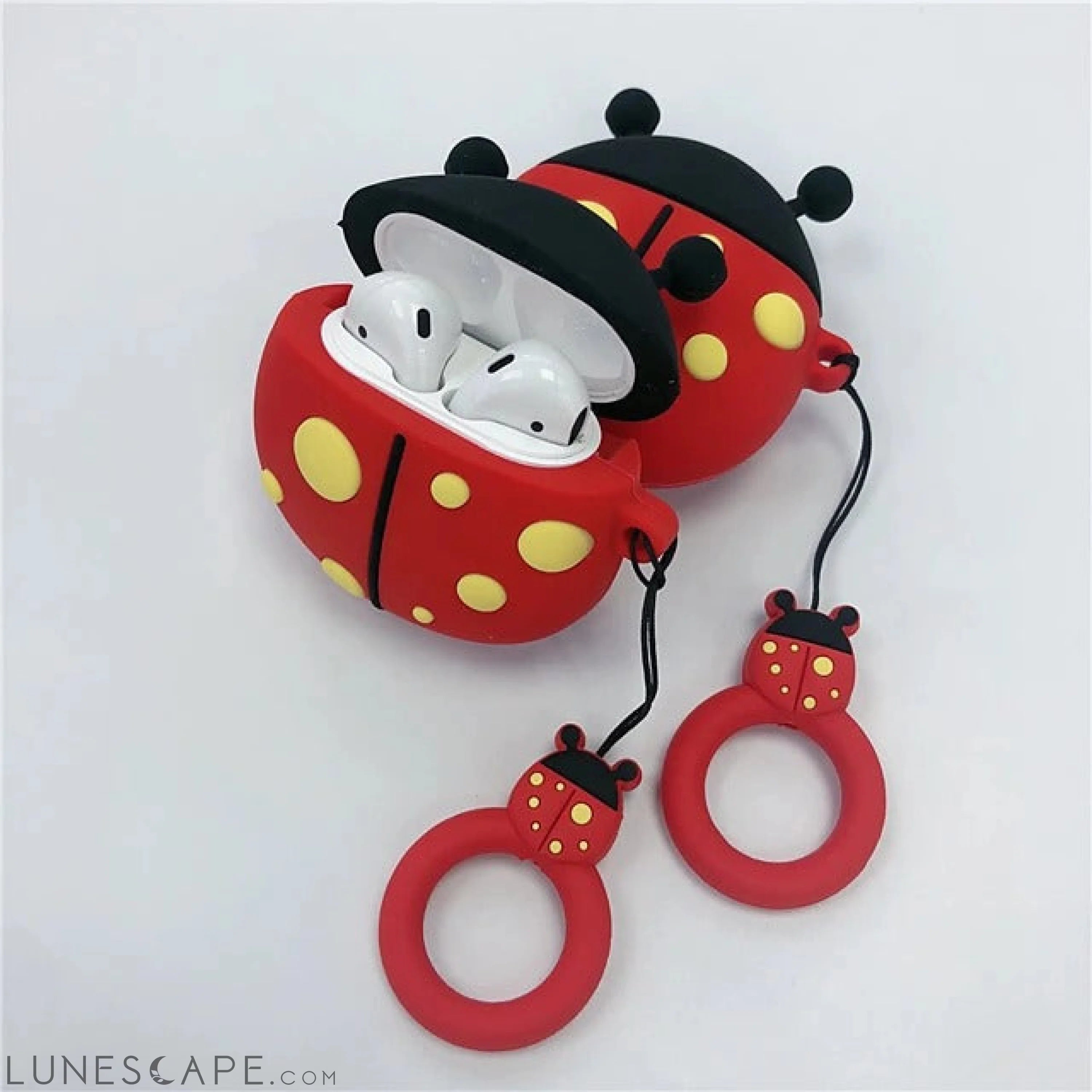 The Black Ladybug AirPods Case LUNESCAPE