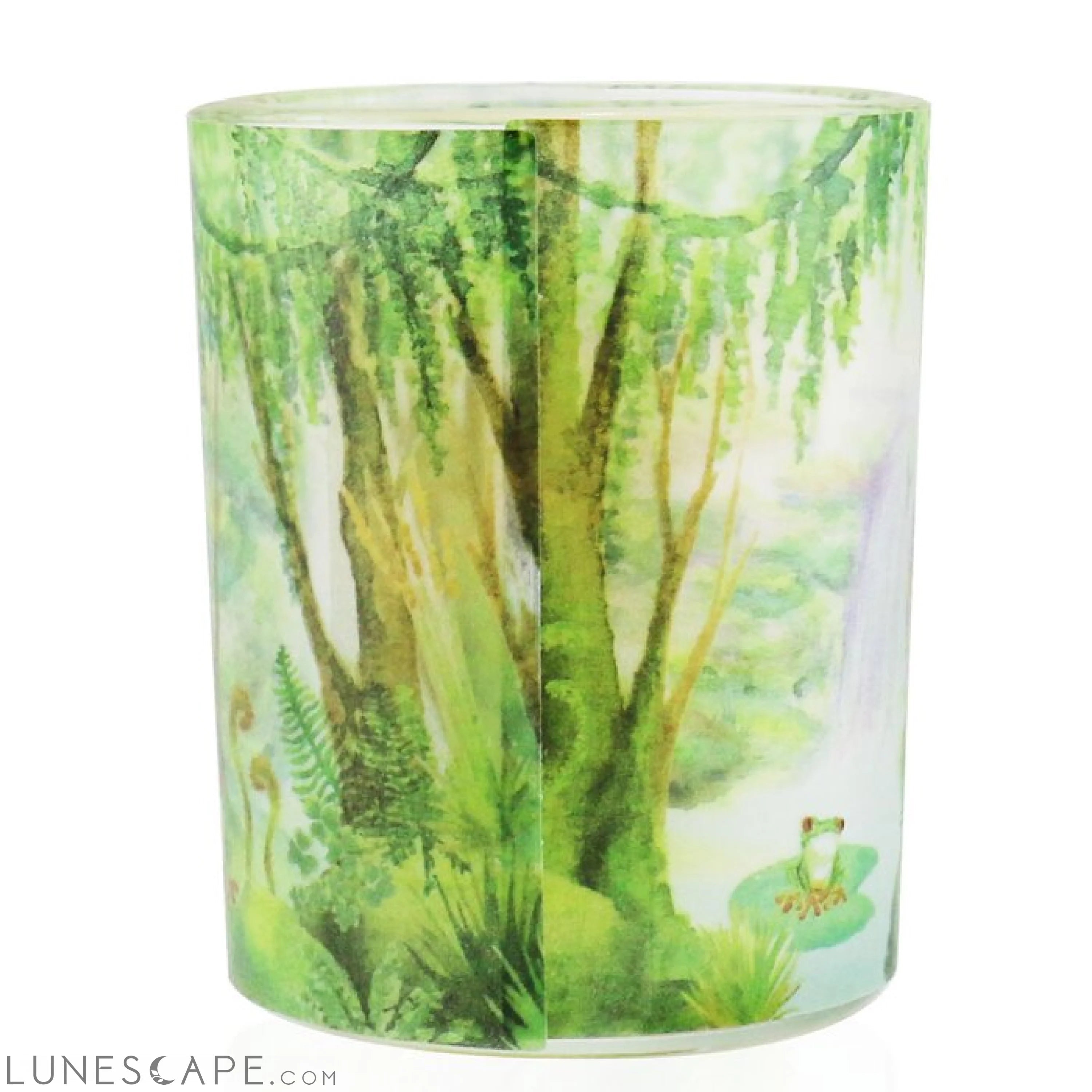 The CANDLE COMPANY- 100% Beeswax Votive Candle - Tropical Forest LUNESCAPE