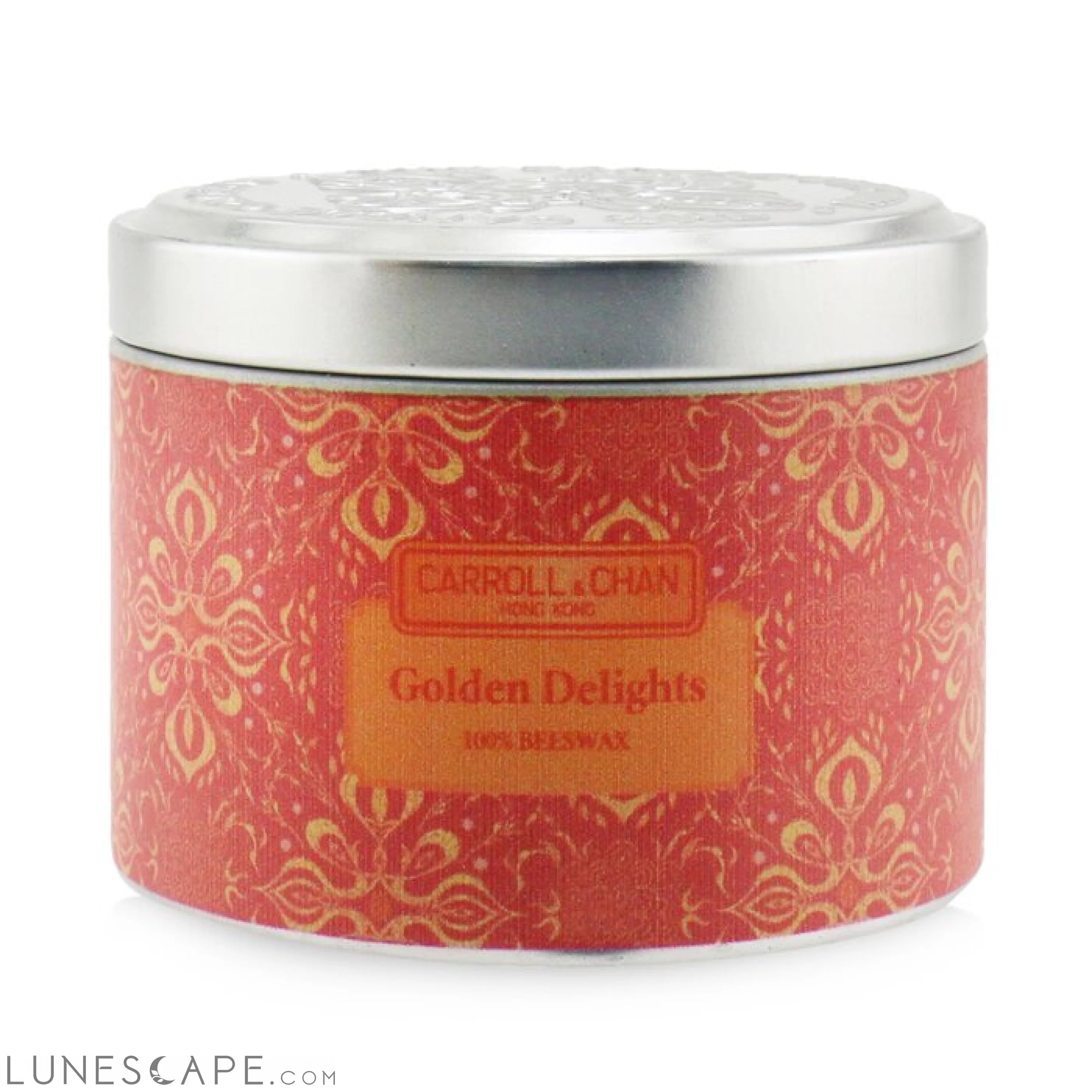 The CANDLE COMPANY (CARROLL & CHAN) - 100% Beeswax Tin Candle - Golden Delights LUNESCAPE