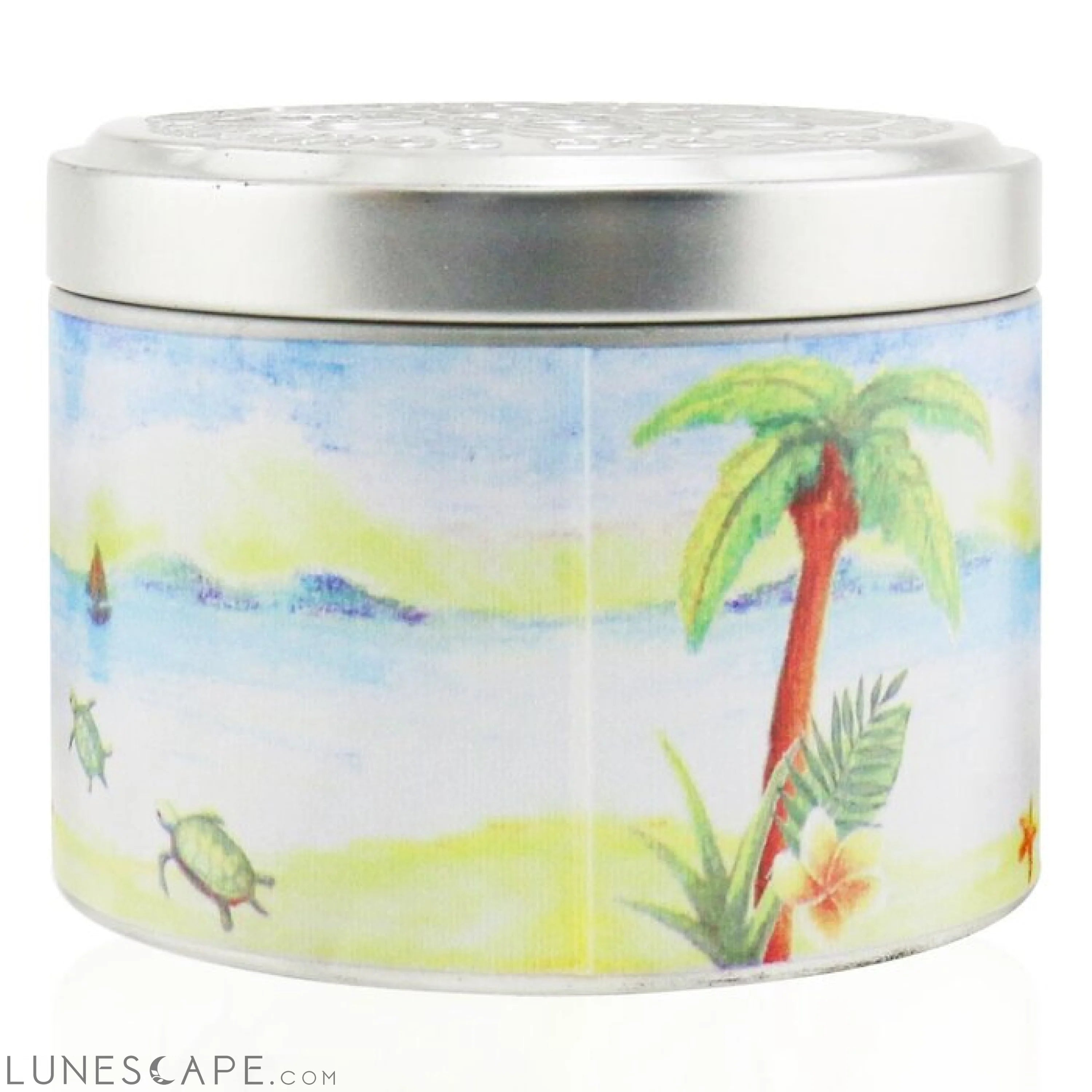 The CANDLE COMPANY (CARROLL & CHAN) - 100% Beeswax Tin Candle - Green Seas LUNESCAPE