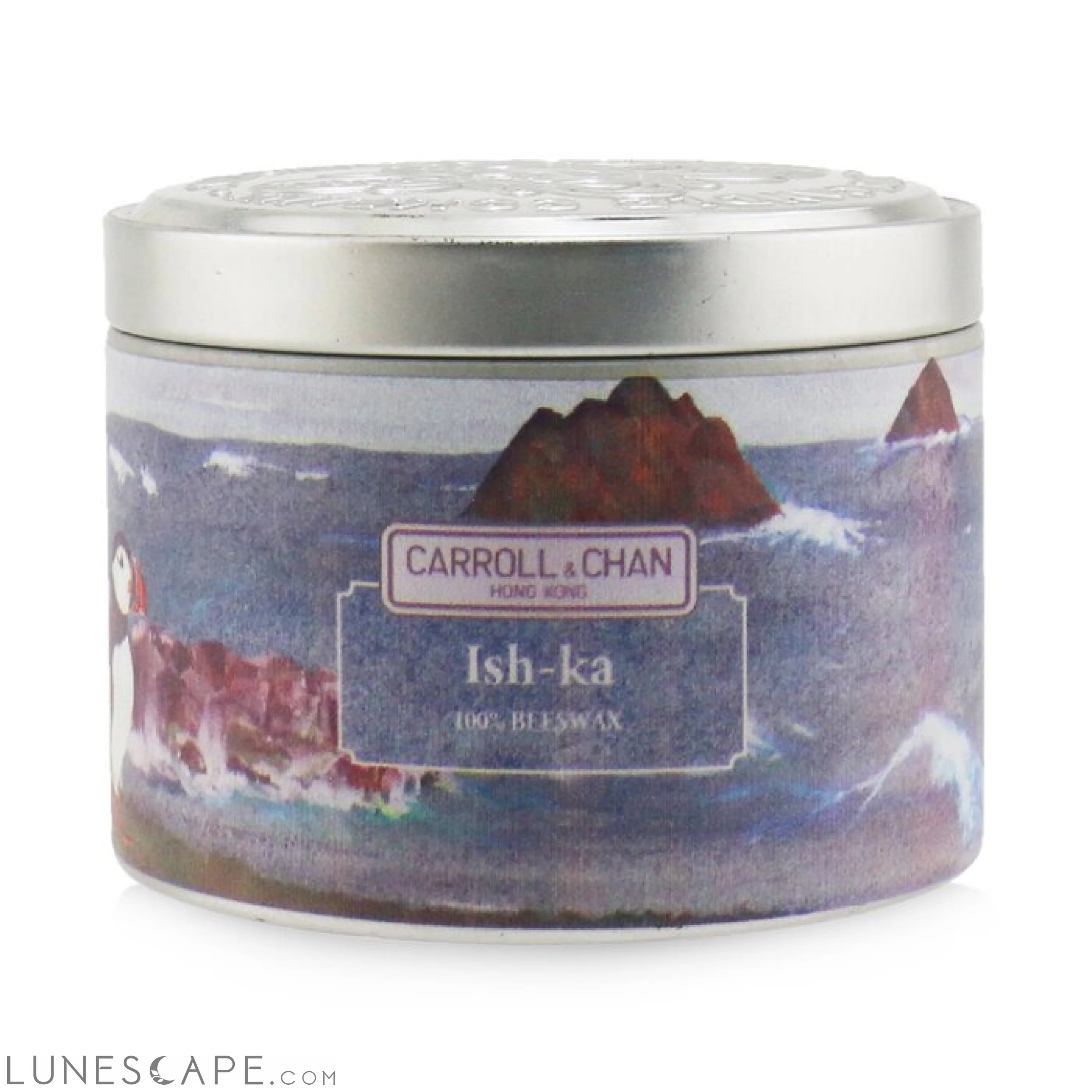 The CANDLE COMPANY (CARROLL & CHAN) - 100% Beeswax Tin Candle - Ish-Ka LUNESCAPE