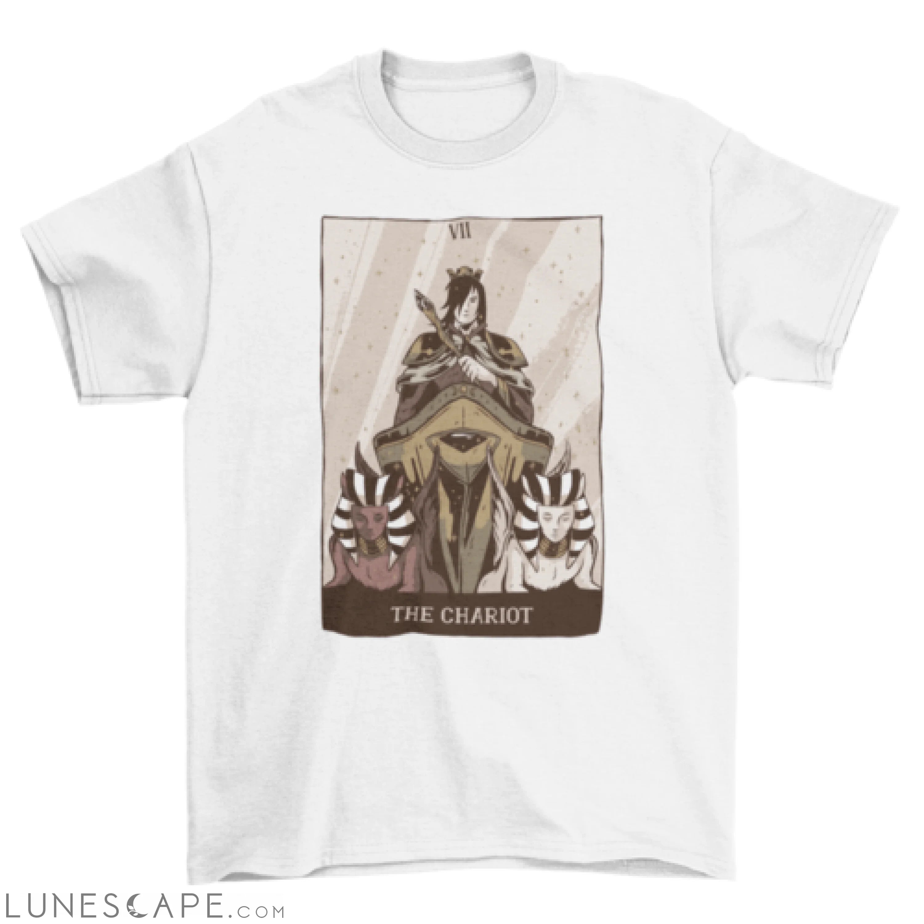 The Chariot Tarot T-shirt LUNESCAPE