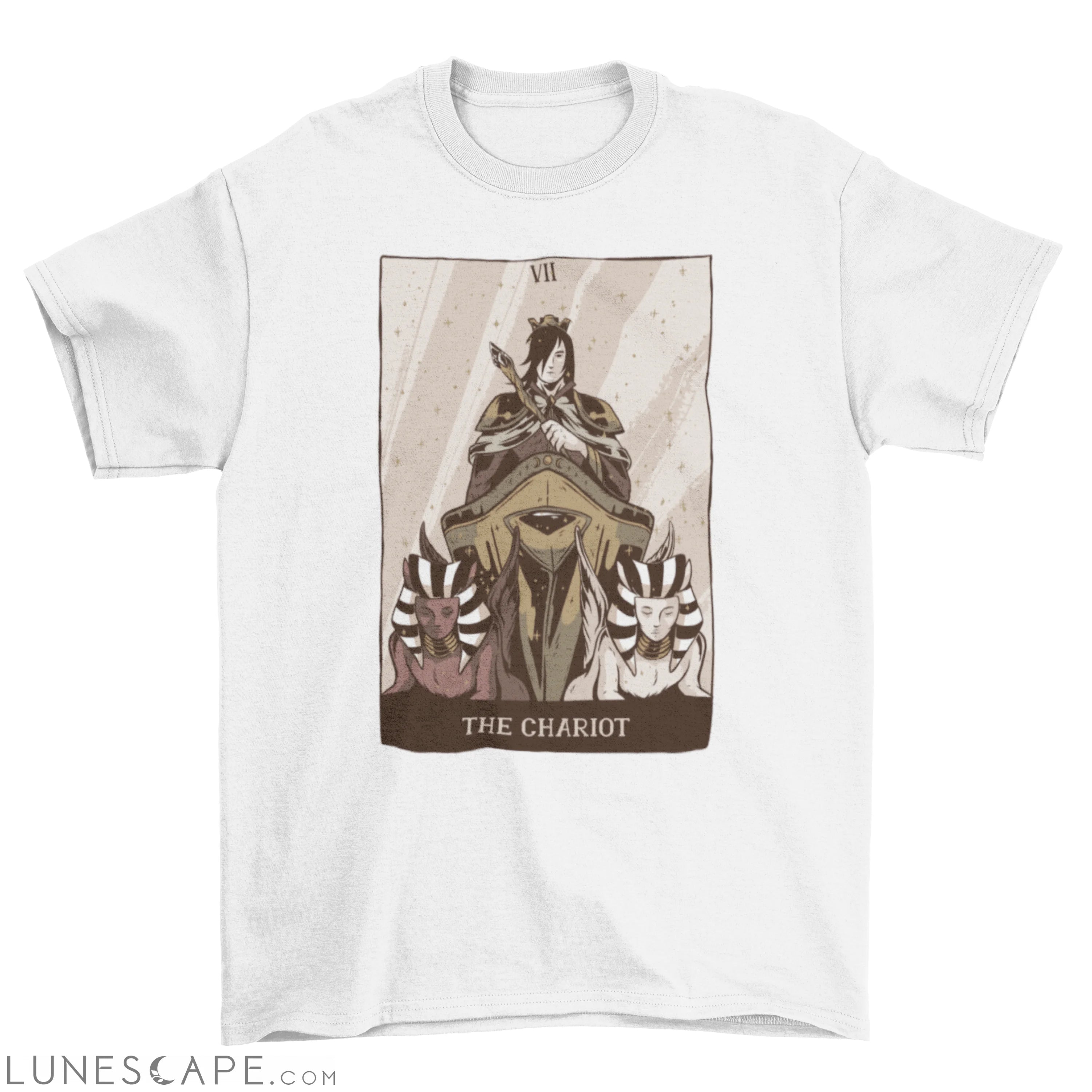 The Chariot Tarot T-shirt LUNESCAPE