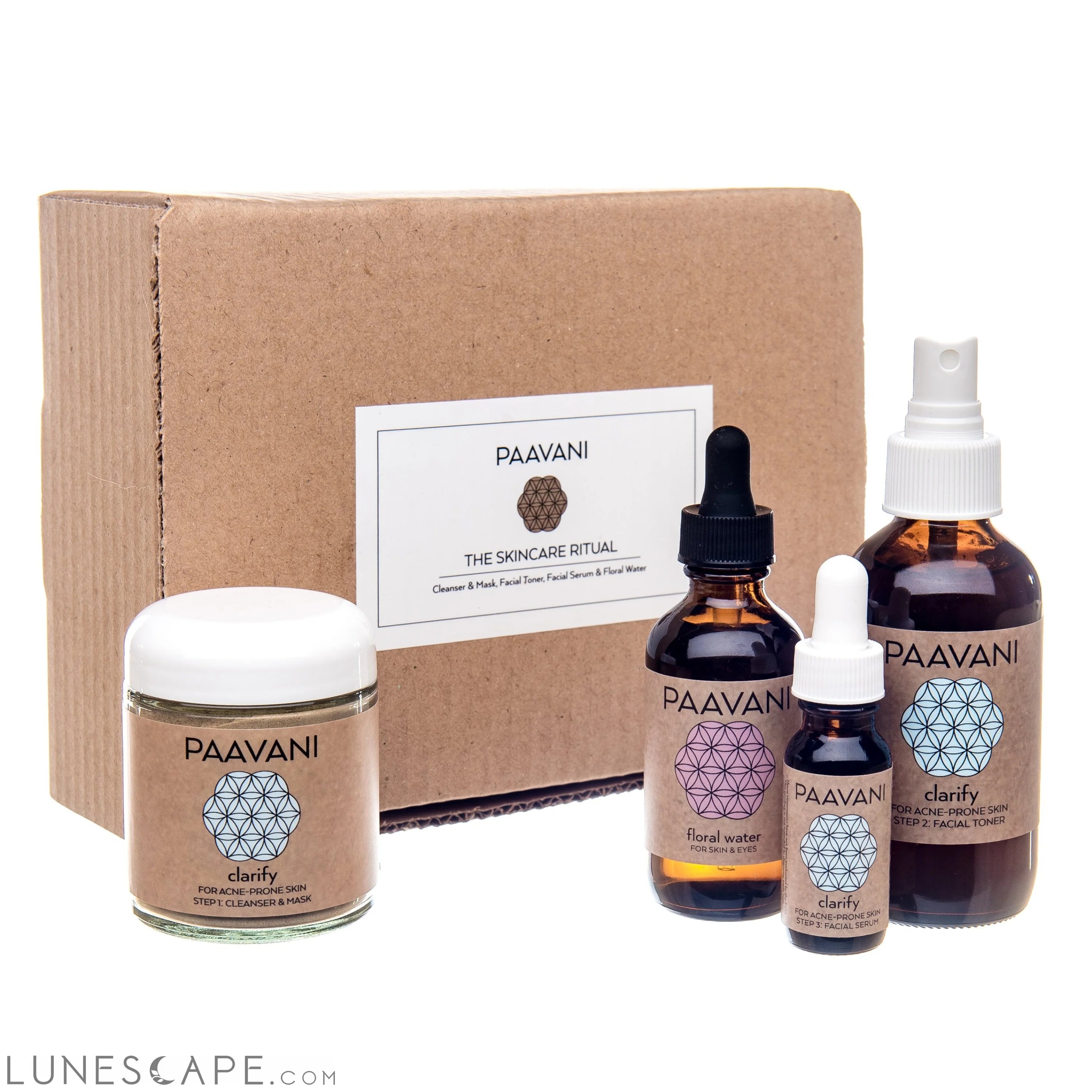 The Clarify Skincare Ritual LUNESCAPE