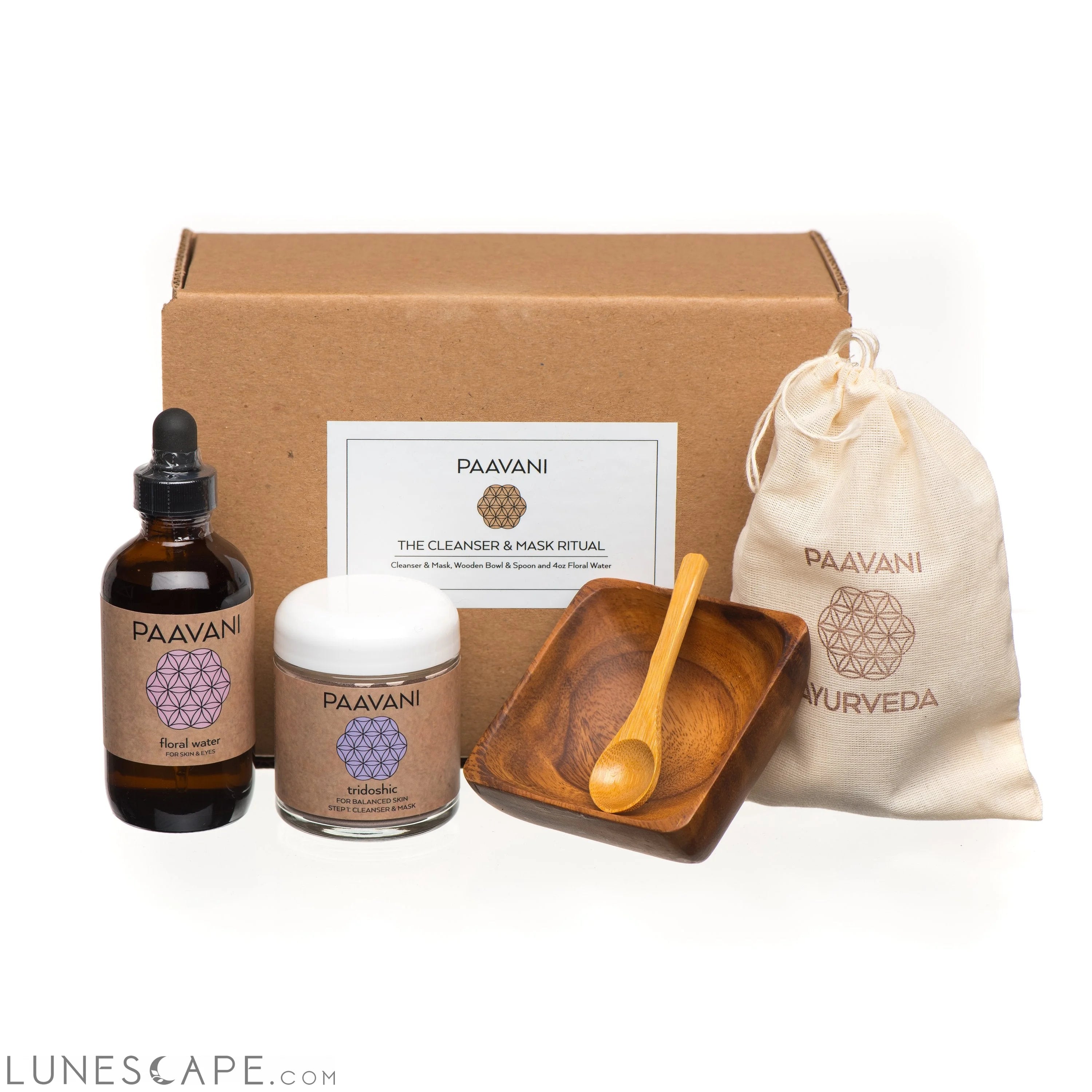 The Cleanser & Mask Ritual LUNESCAPE