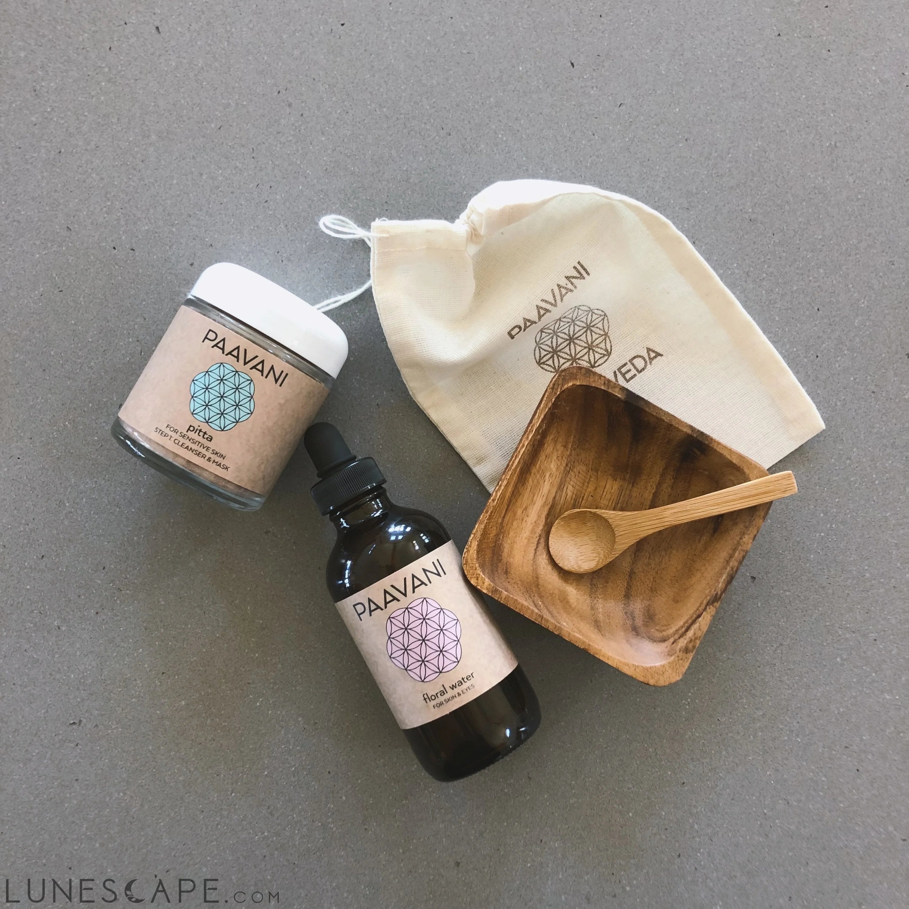 The Cleanser & Mask Ritual LUNESCAPE