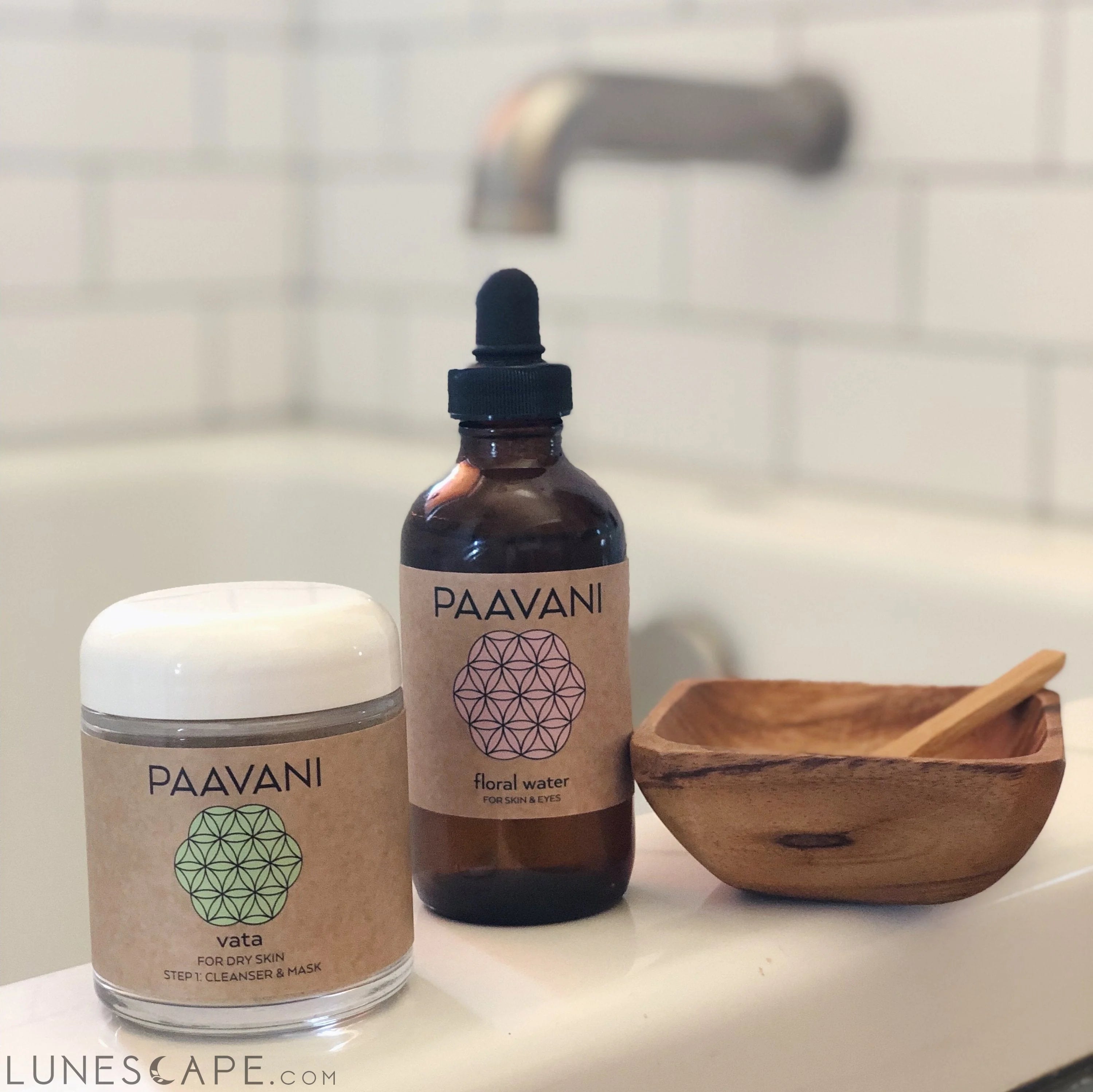 The Cleanser & Mask Ritual LUNESCAPE