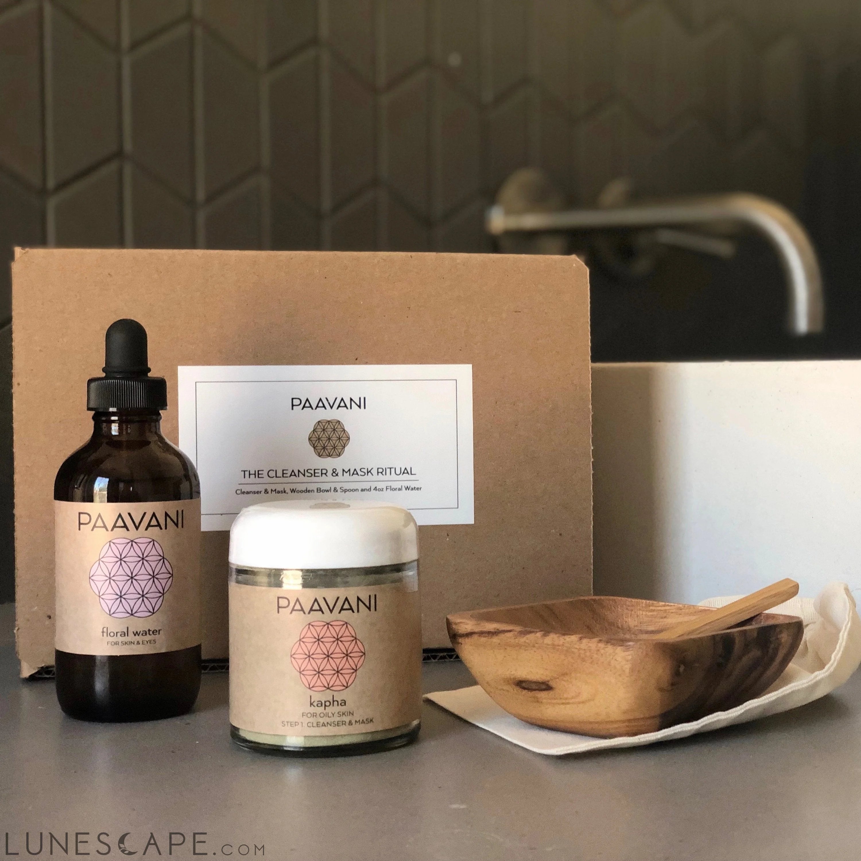 The Cleanser & Mask Ritual LUNESCAPE