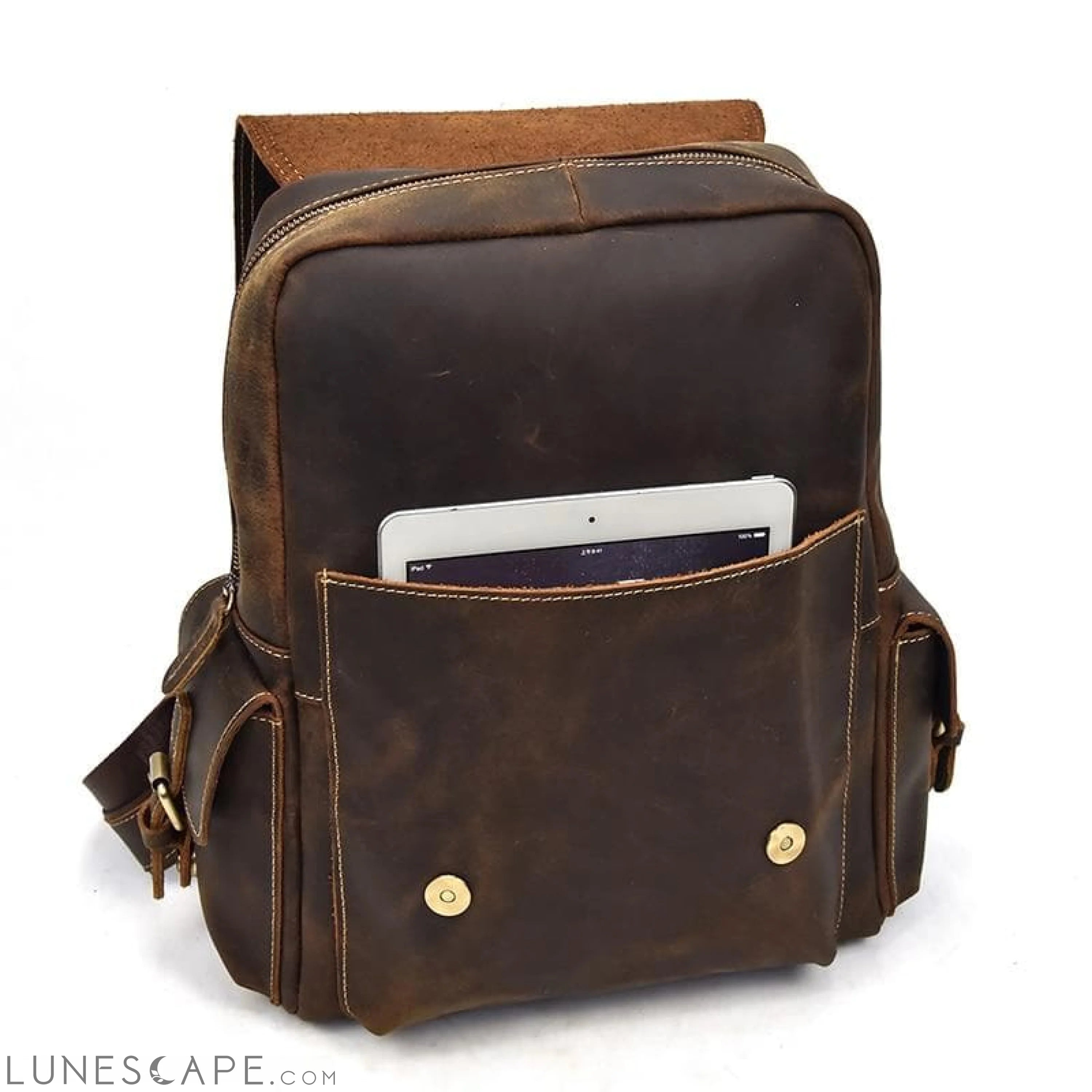 The Freja Backpack | Handcrafted Leather Backpack LUNESCAPE