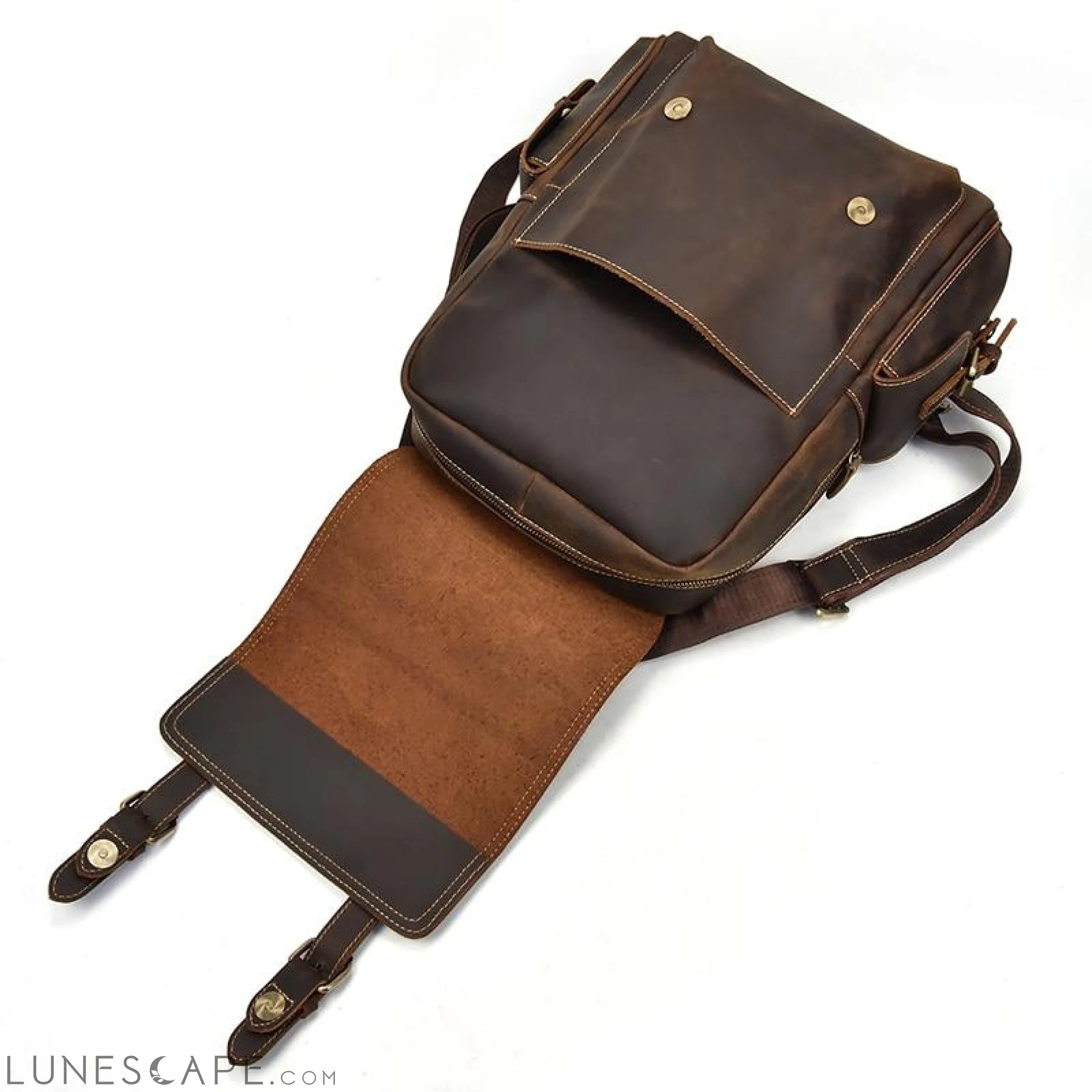 The Freja Backpack | Handcrafted Leather Backpack LUNESCAPE