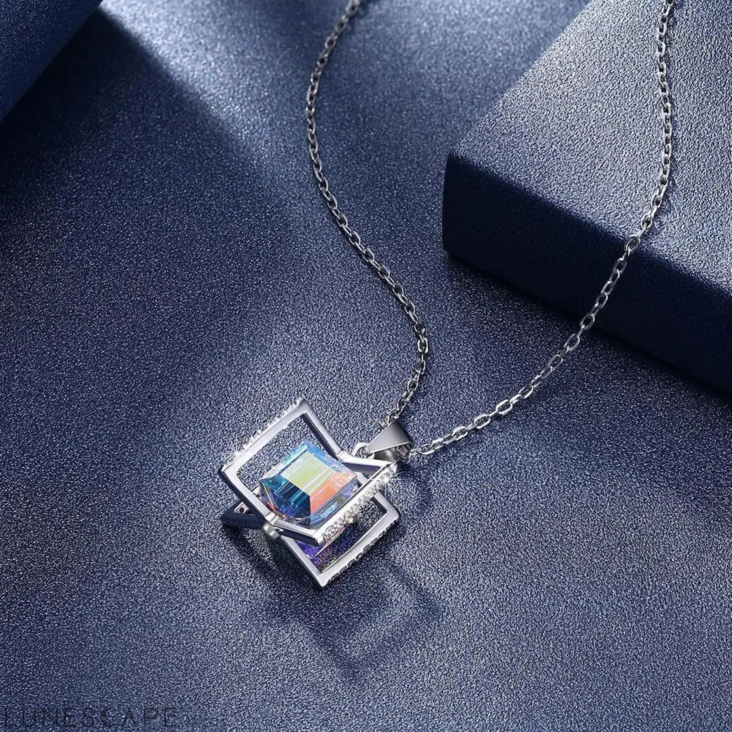 The Next Chapter Swarovski Crystal Necklace LUNESCAPE