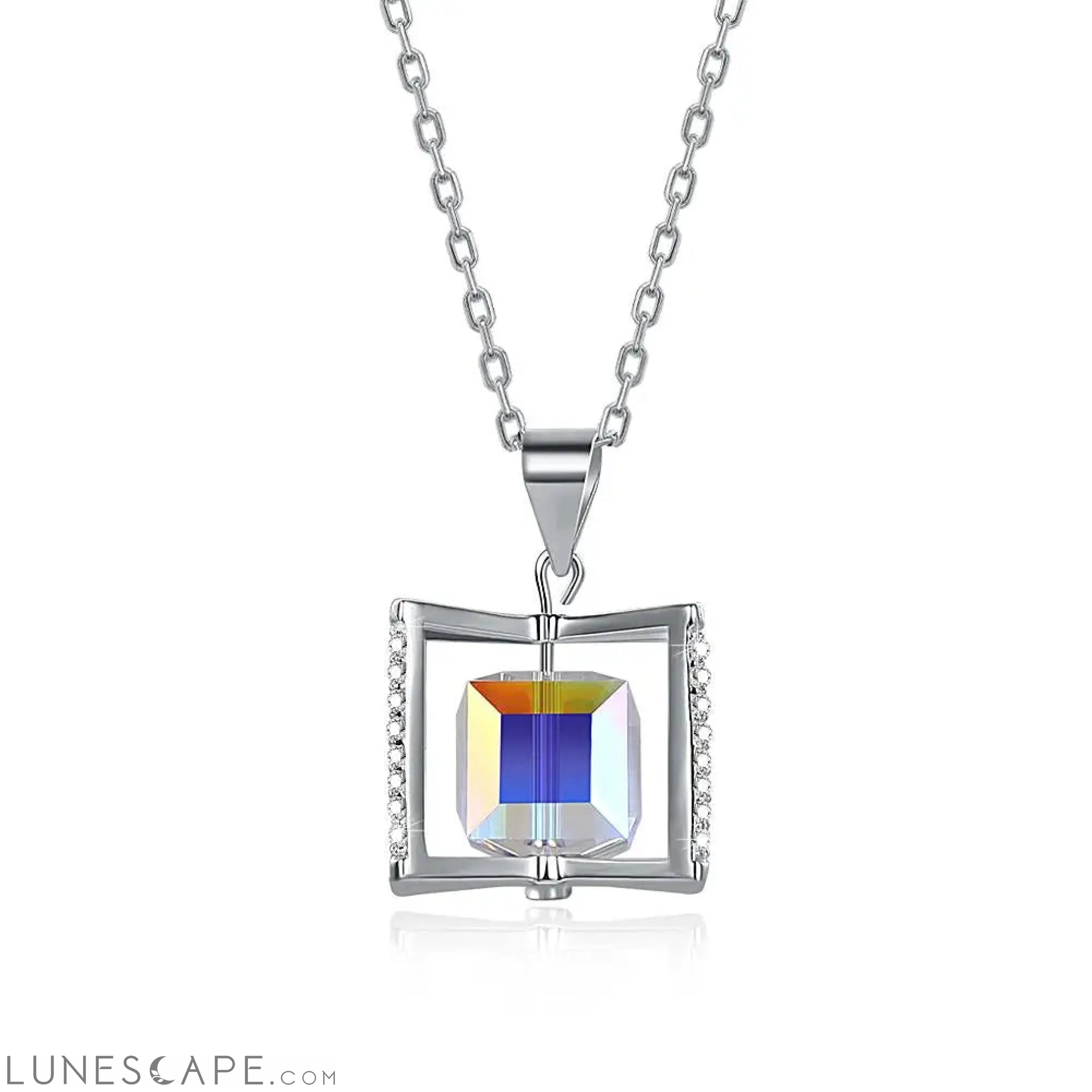 The Next Chapter Swarovski Crystal Necklace LUNESCAPE