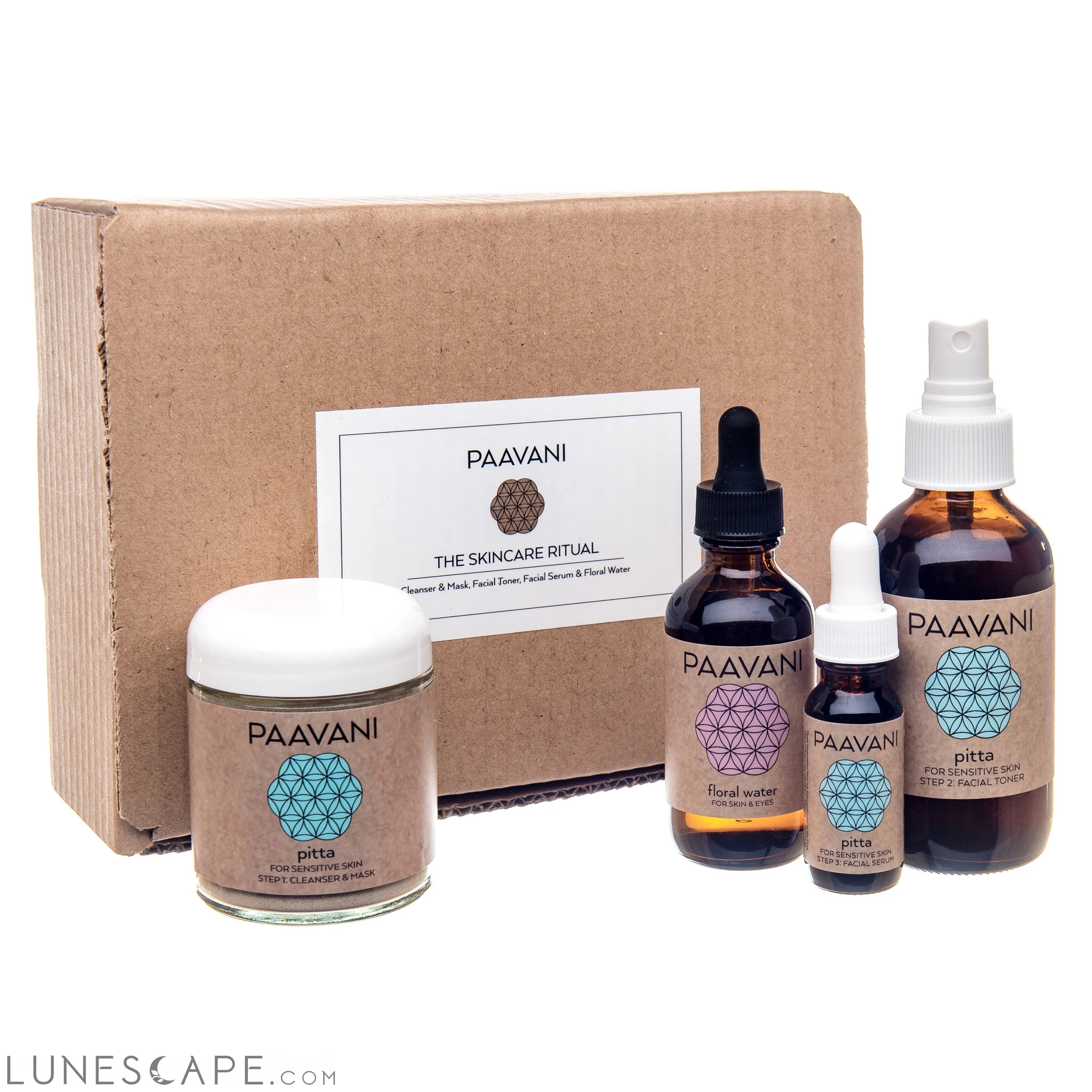 The Pitta Skincare Ritual LUNESCAPE