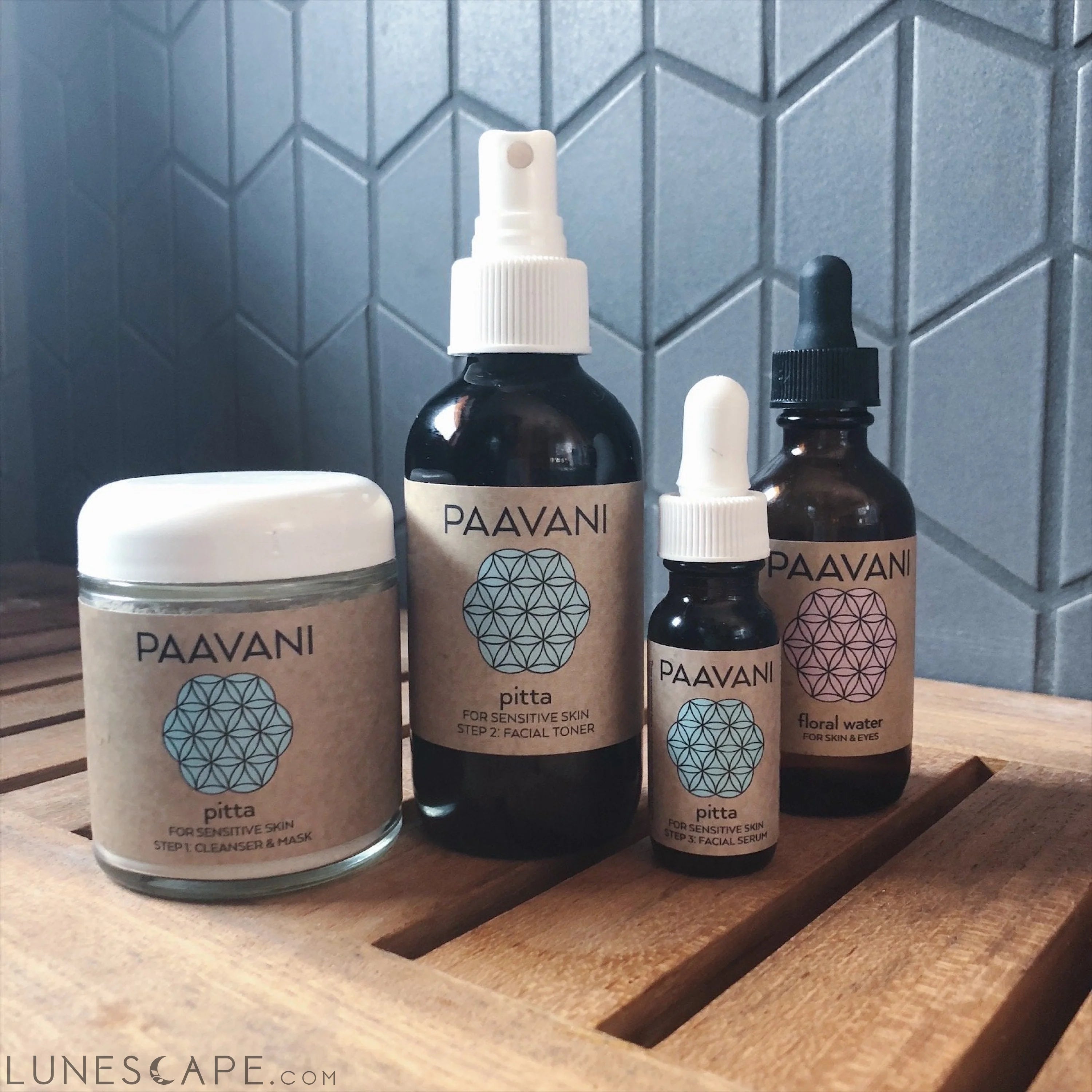 The Pitta Skincare Ritual LUNESCAPE