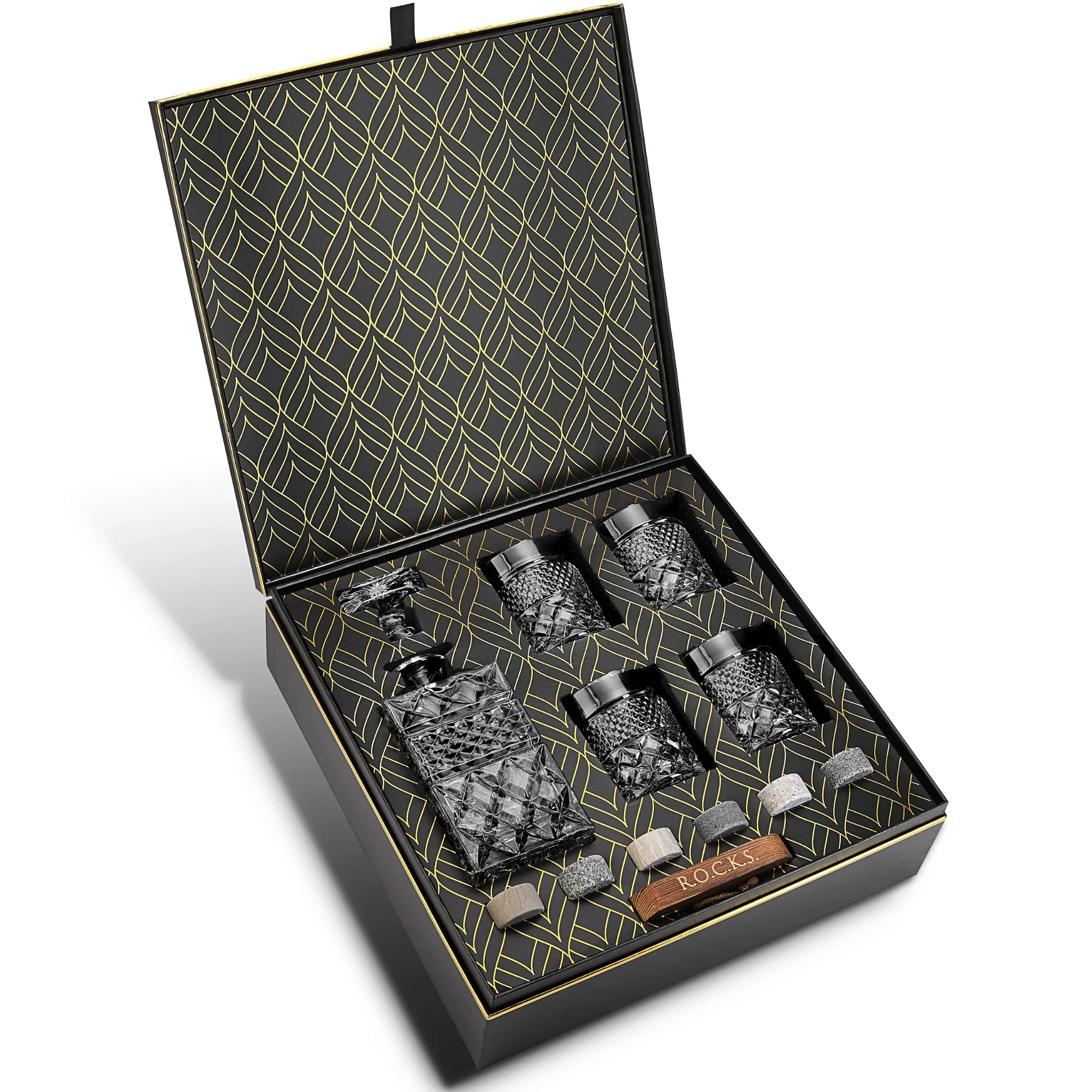 The Whiskey Decanter Gift Set LUNESCAPE