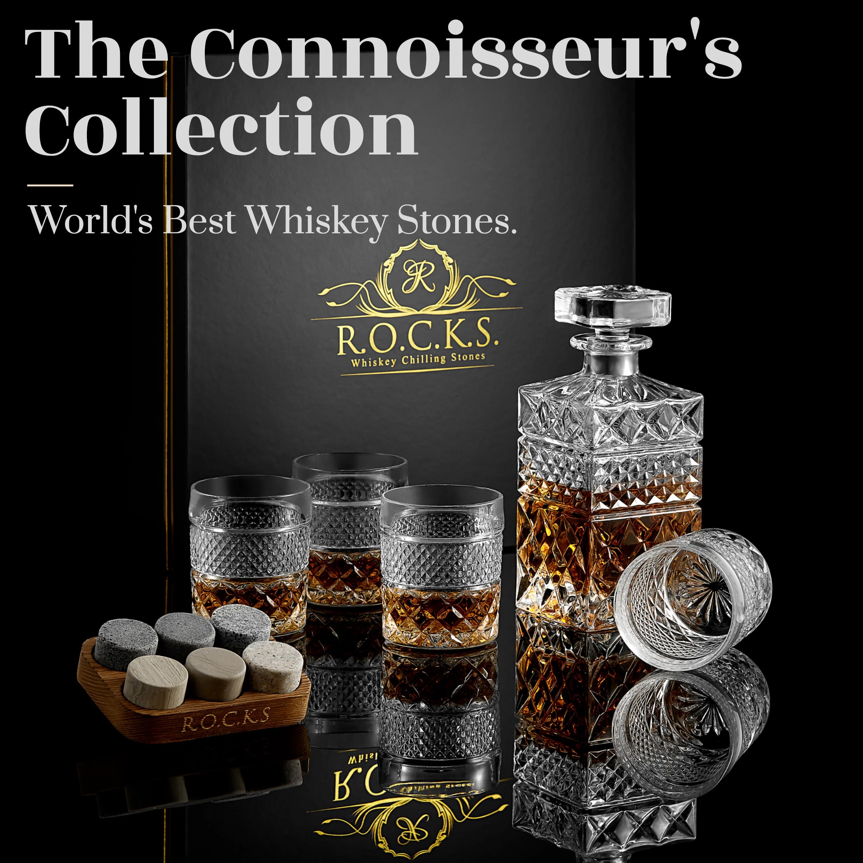 The Whiskey Decanter Gift Set LUNESCAPE