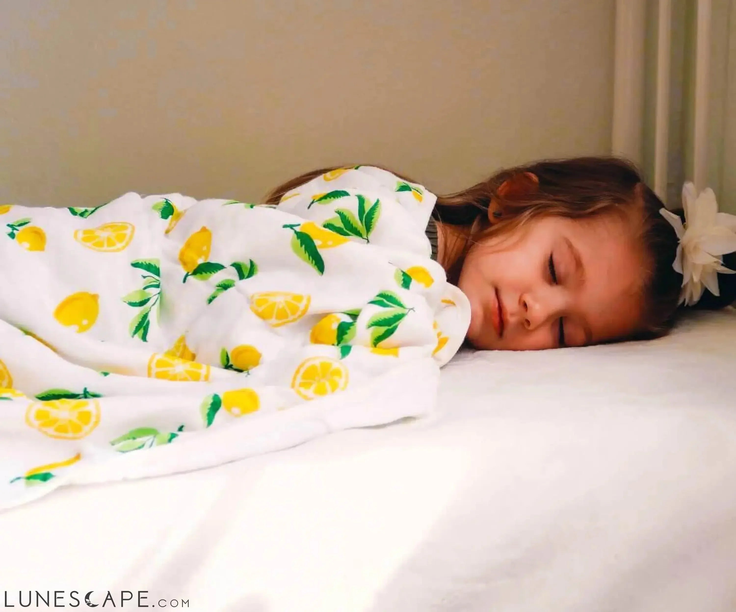 Thick & Silky Muslin Baby Quilt LUNESCAPE