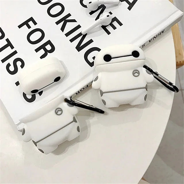 Thick Soft Silicone Baymax Case  Apple Airpods 1 2 LUNESCAPE