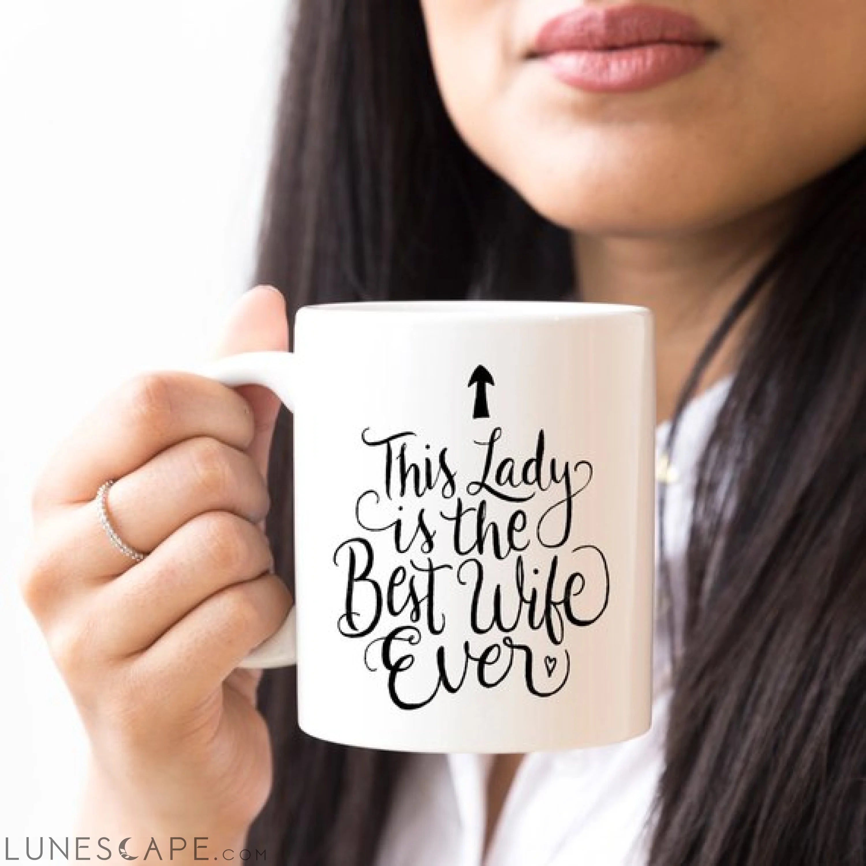 This Lady Is The Best Wife Ever - 11oz Coffee Mug LUNESCAPE