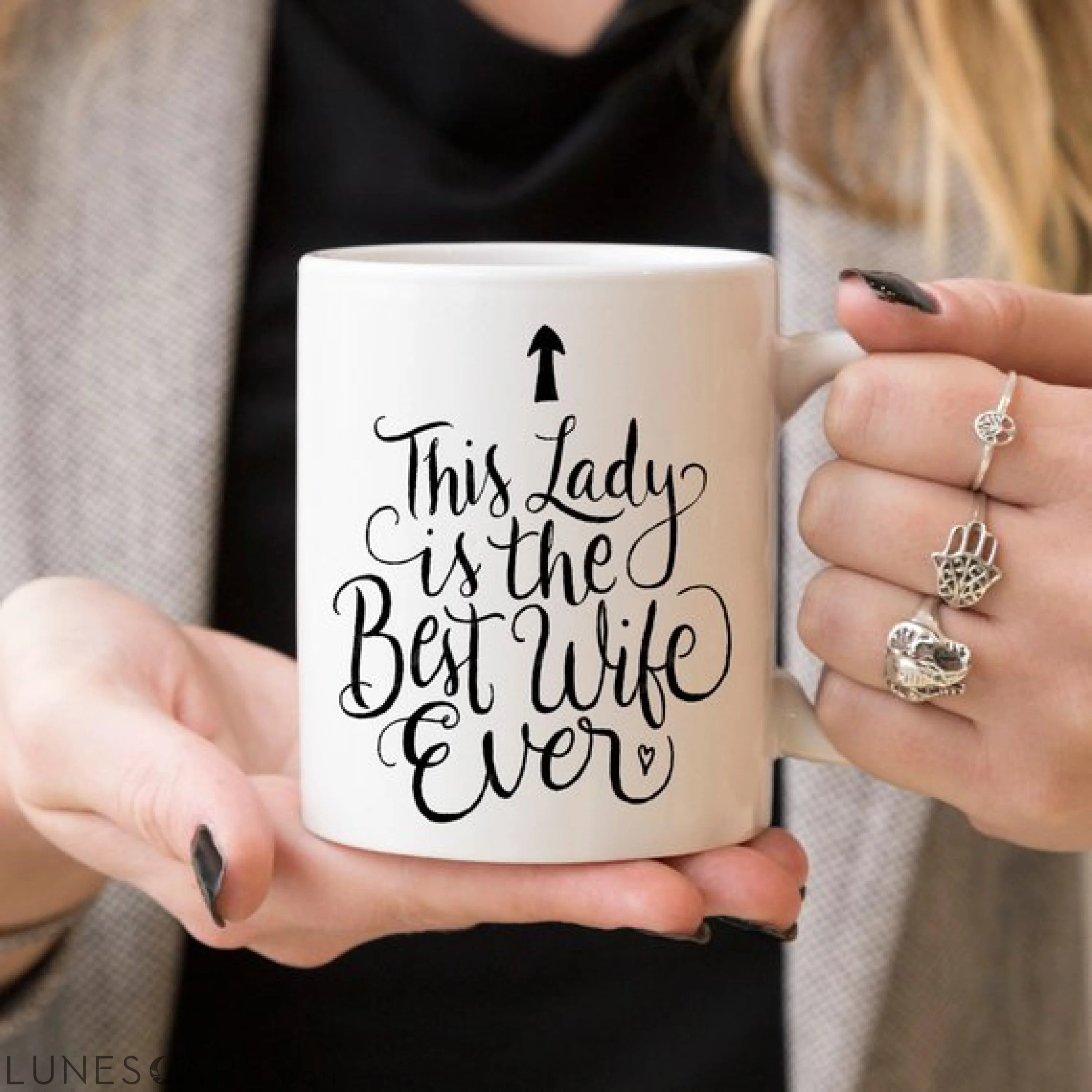 This Lady Is The Best Wife Ever - 11oz Coffee Mug LUNESCAPE