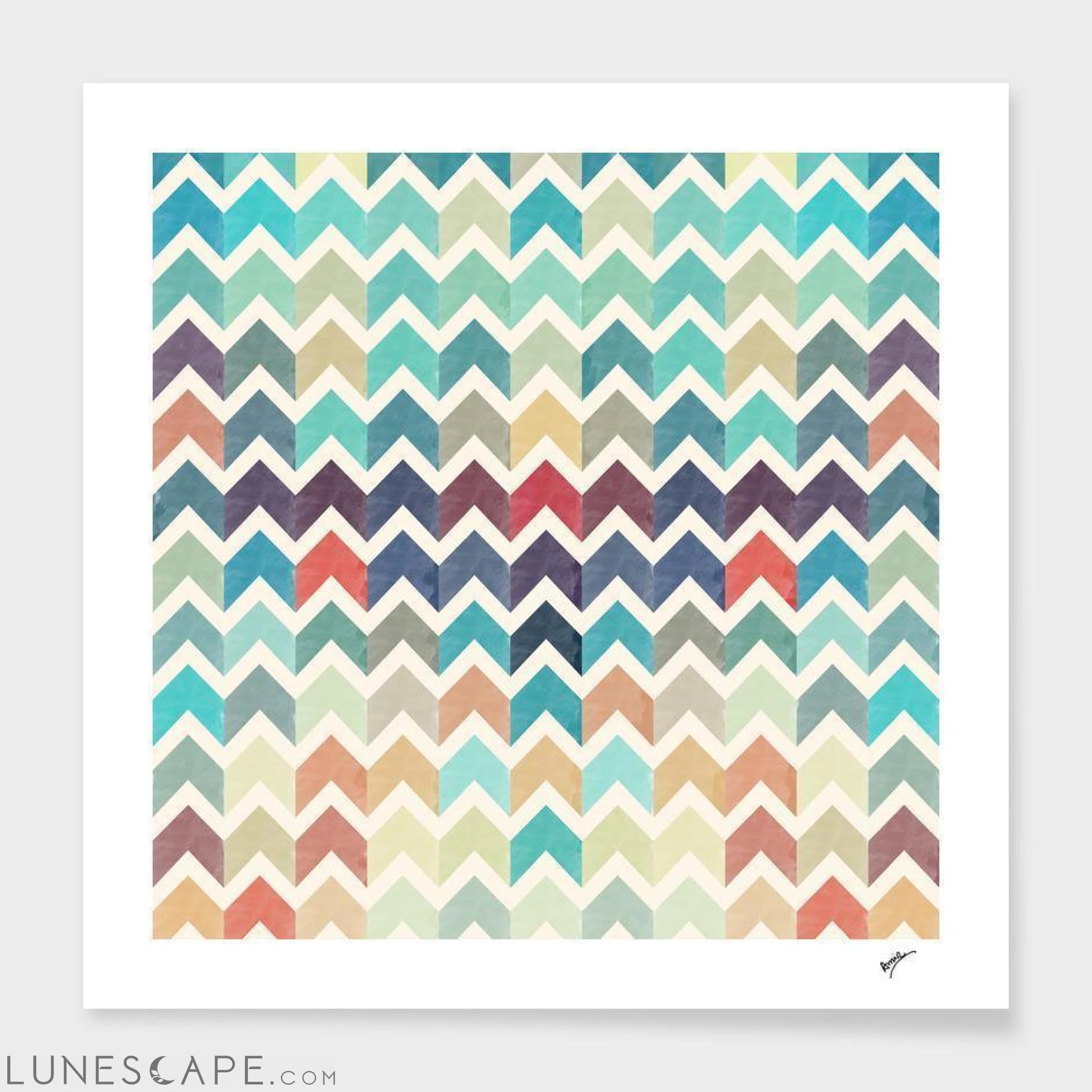 This Way Up Framed Print LUNESCAPE