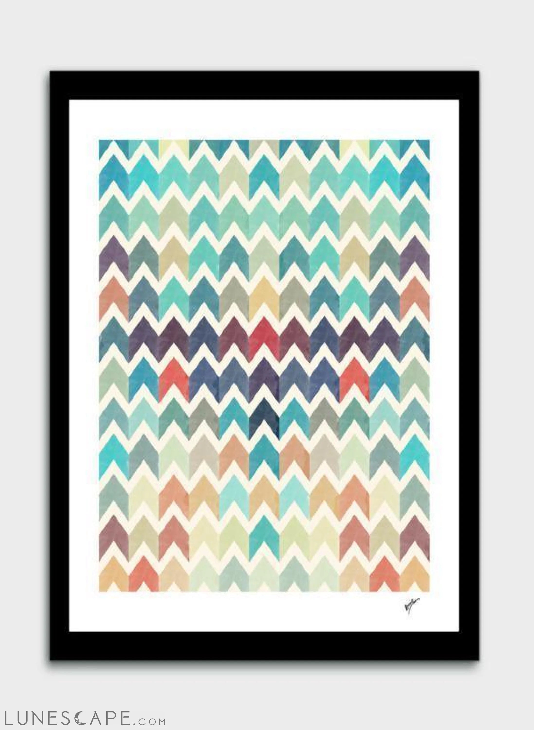 This Way Up Framed Print LUNESCAPE