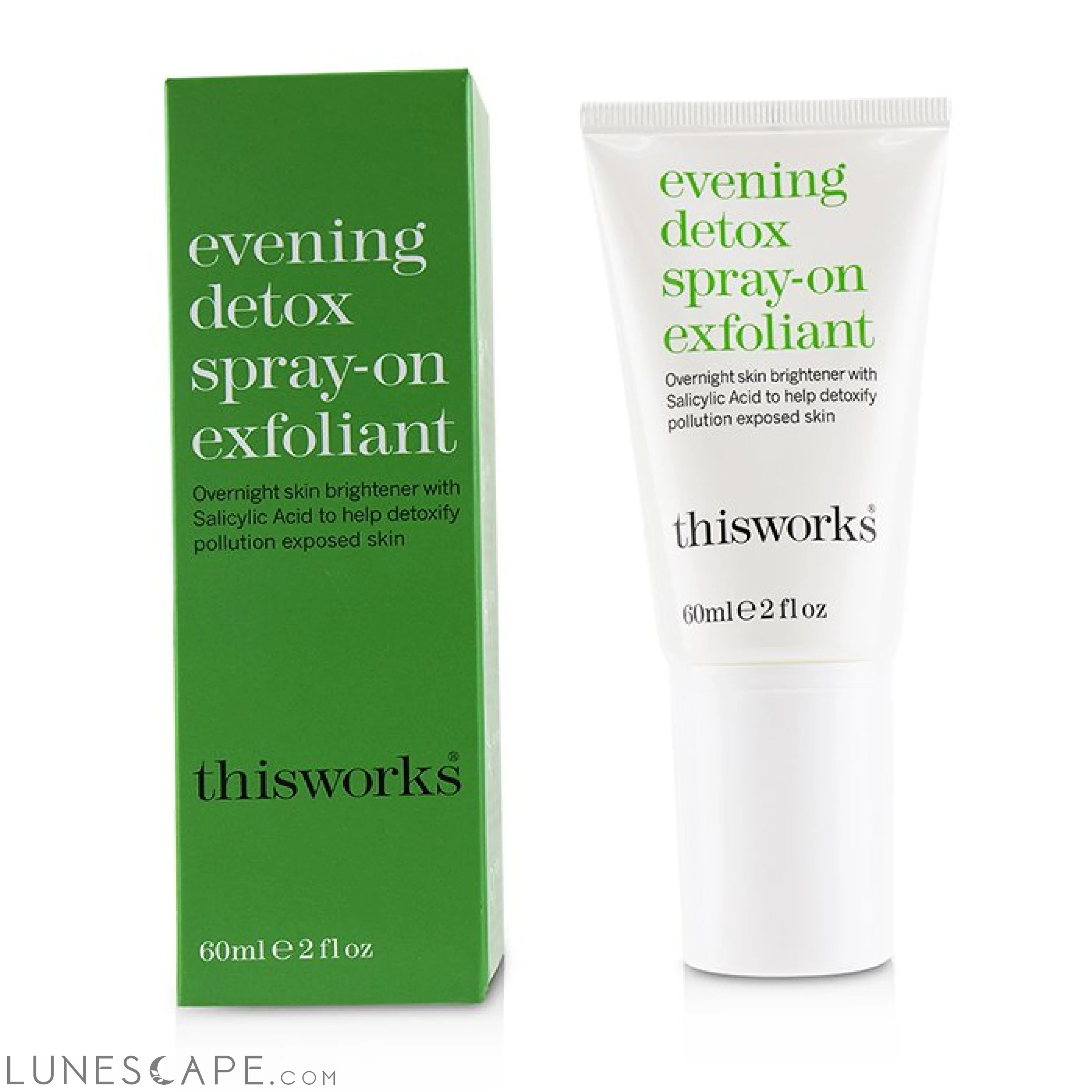 THIS WORKS - Evening Detox Spray-On Exfoliant LUNESCAPE