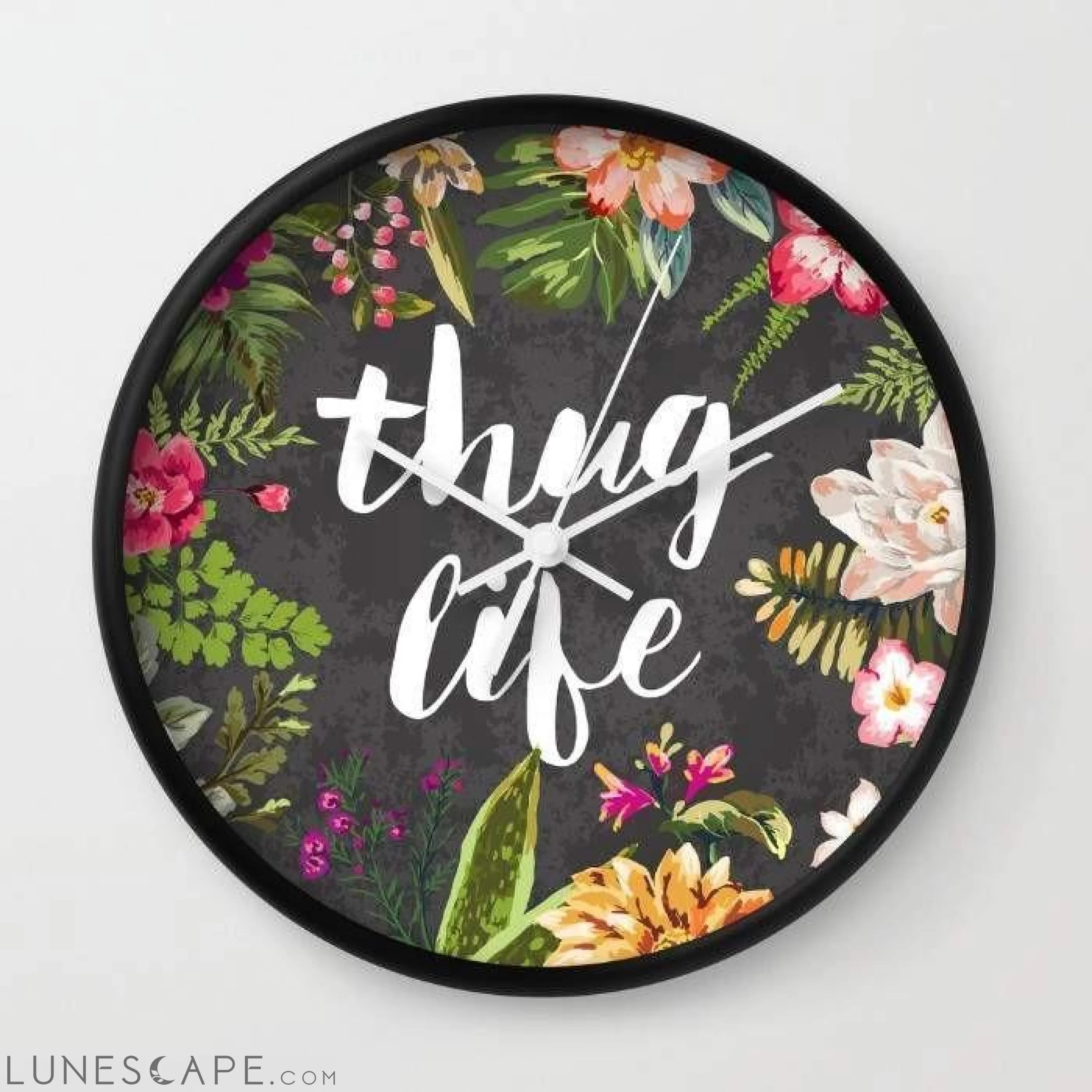 Thug Life Wall Clock LUNESCAPE