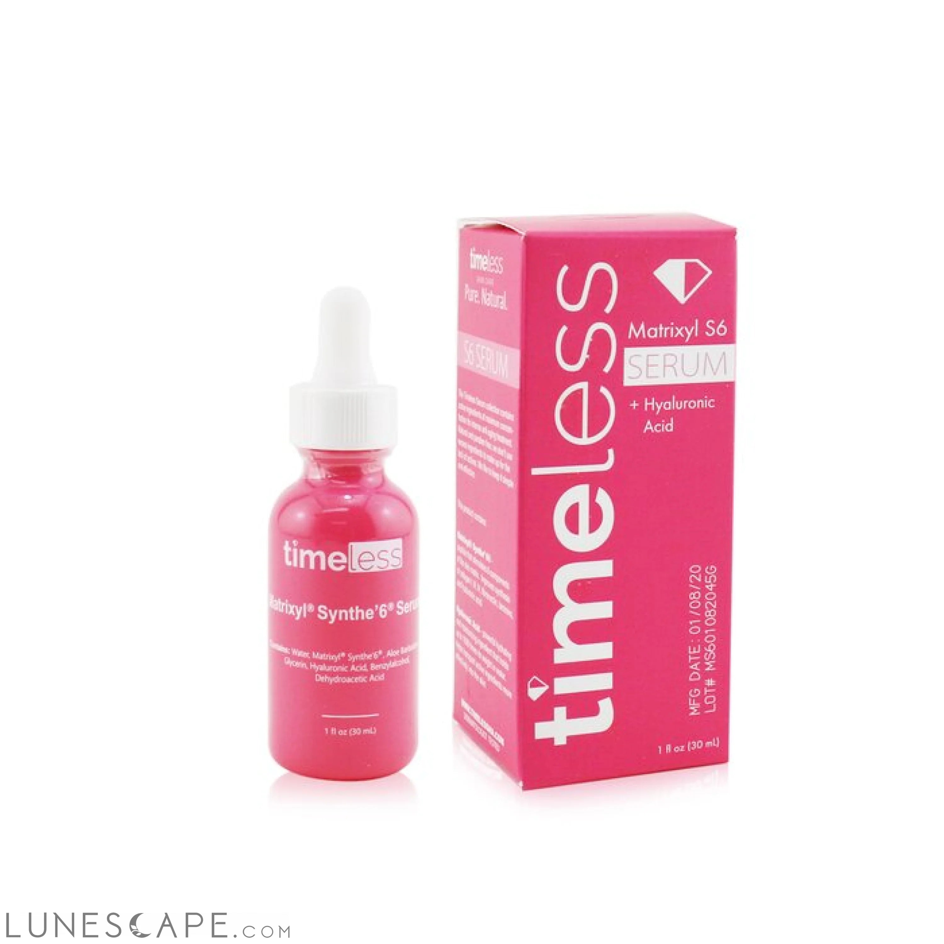 TIMELESS SKIN CARE - Matrixyl S6 Serum + Hyaluronic Acid LUNESCAPE