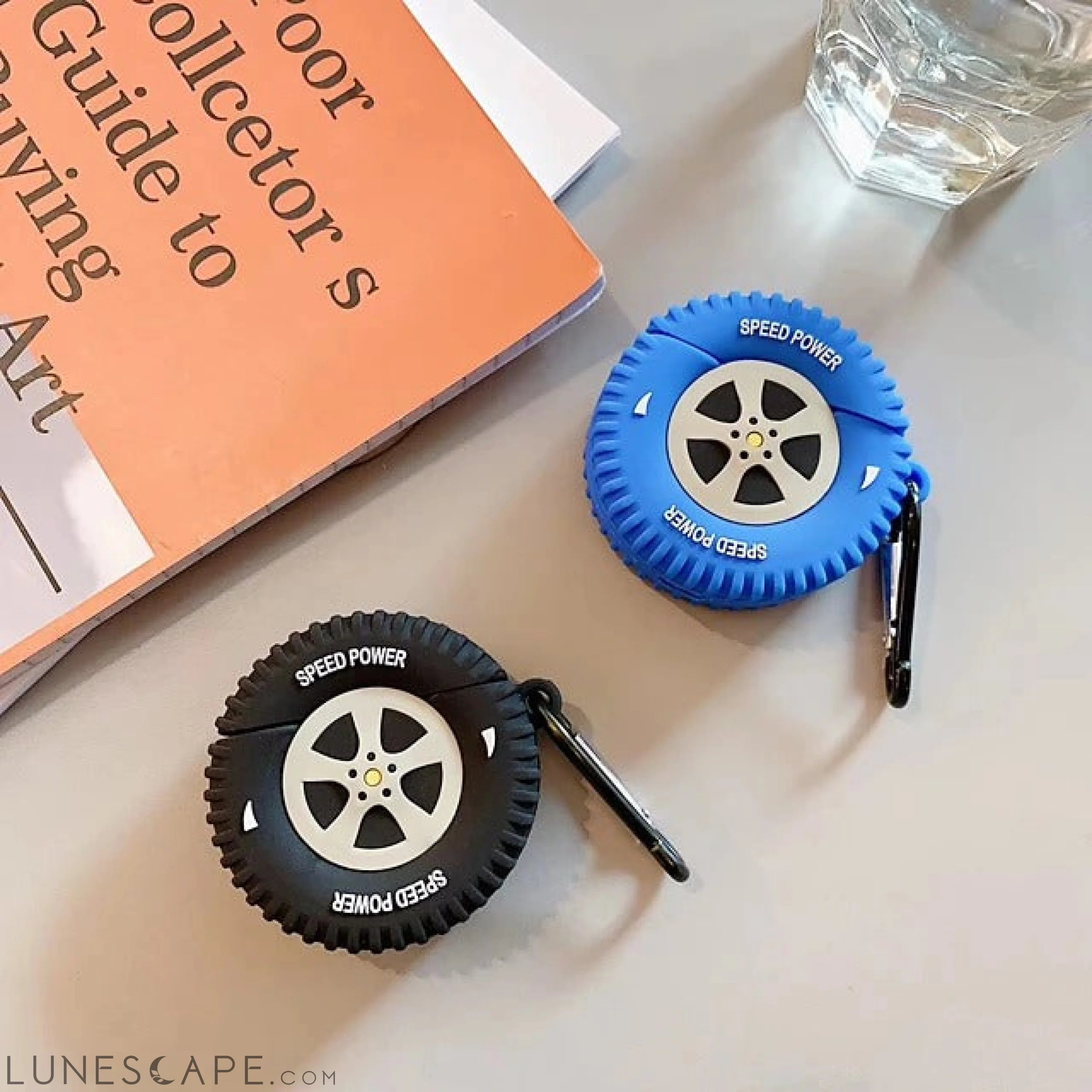 Tires Case For AirPods 1/2 Cool Headphone Case Soft LUNESCAPE