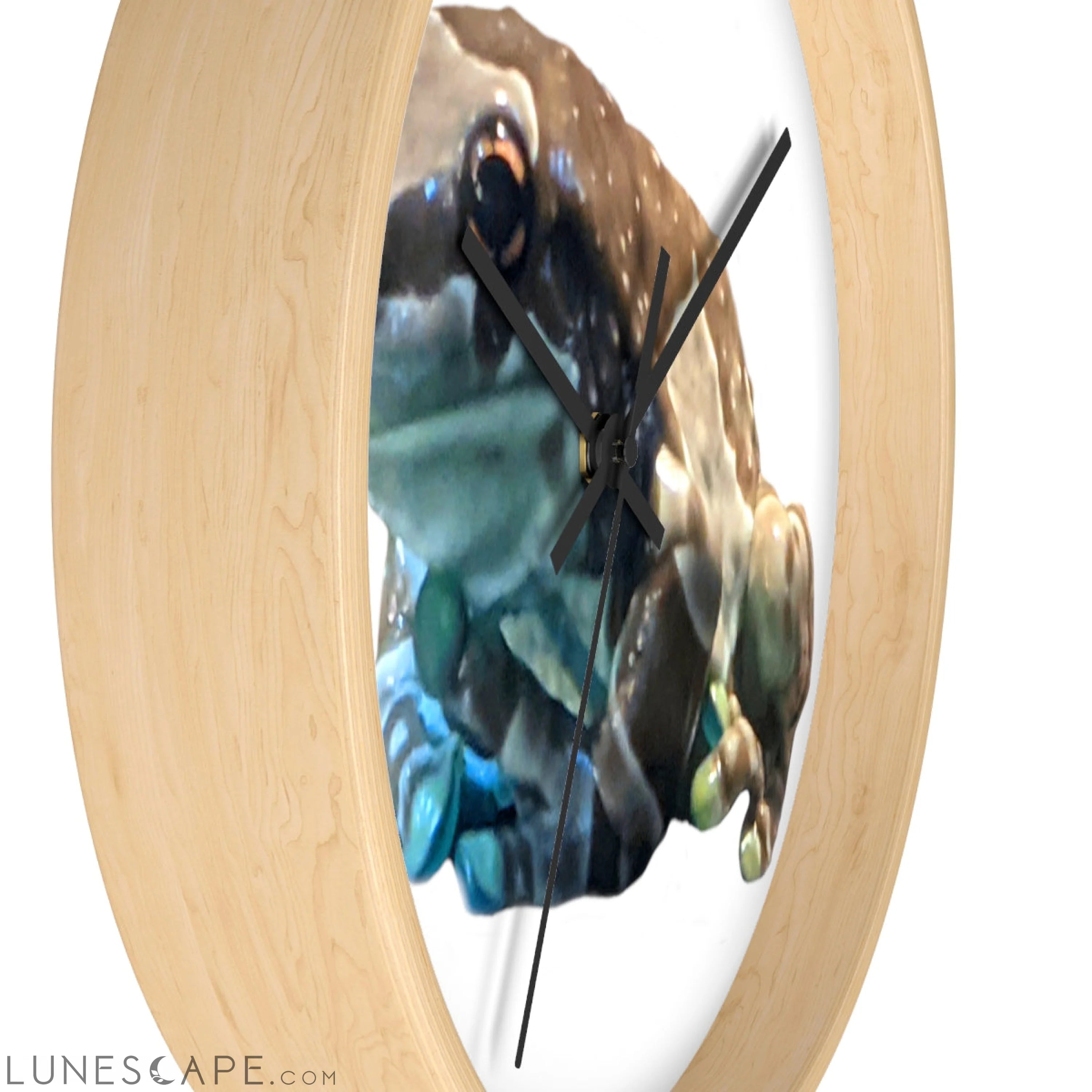 Toad Wall clock LUNESCAPE