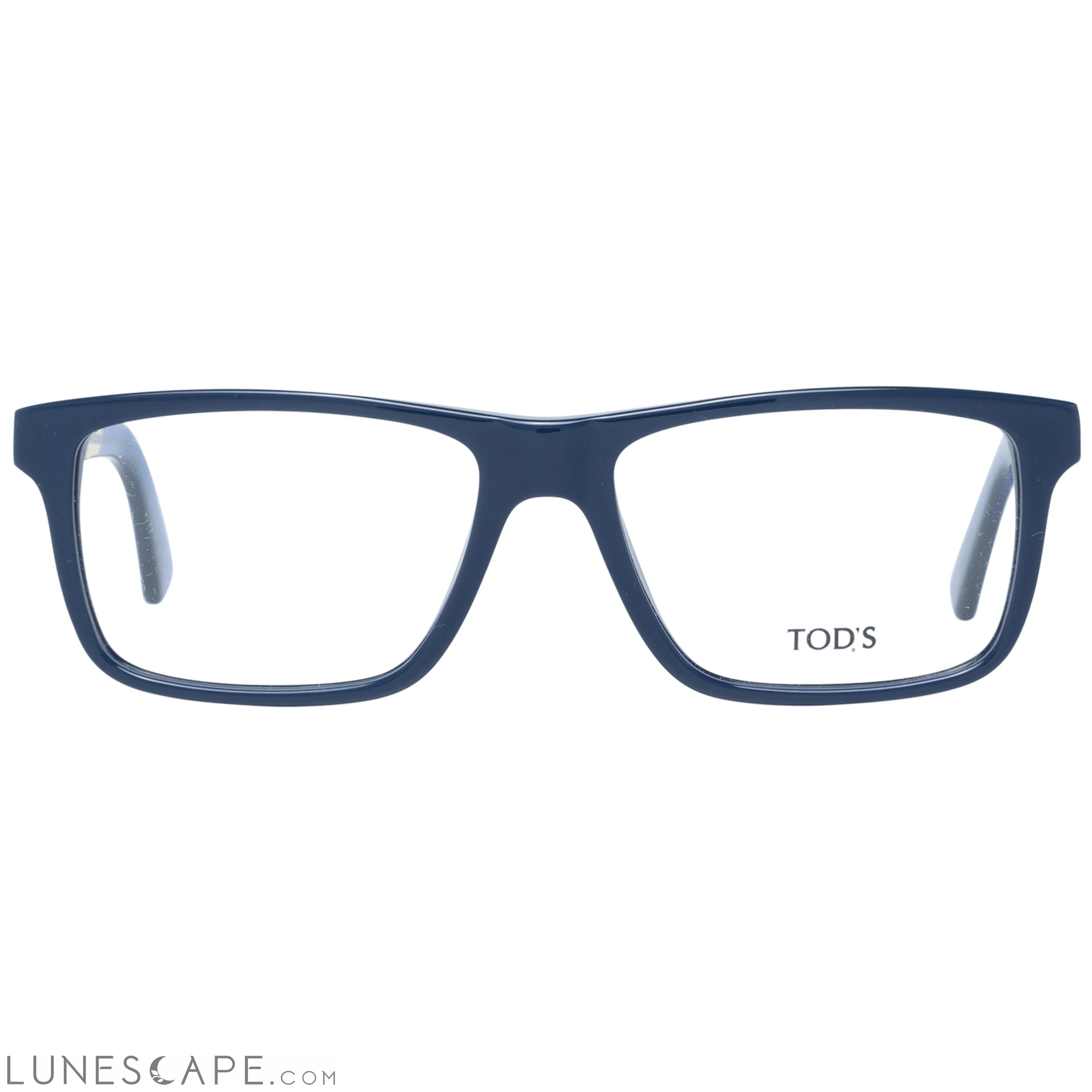 Tod's Chic Blue Rectangular Men's Eyewear LUNESCAPE