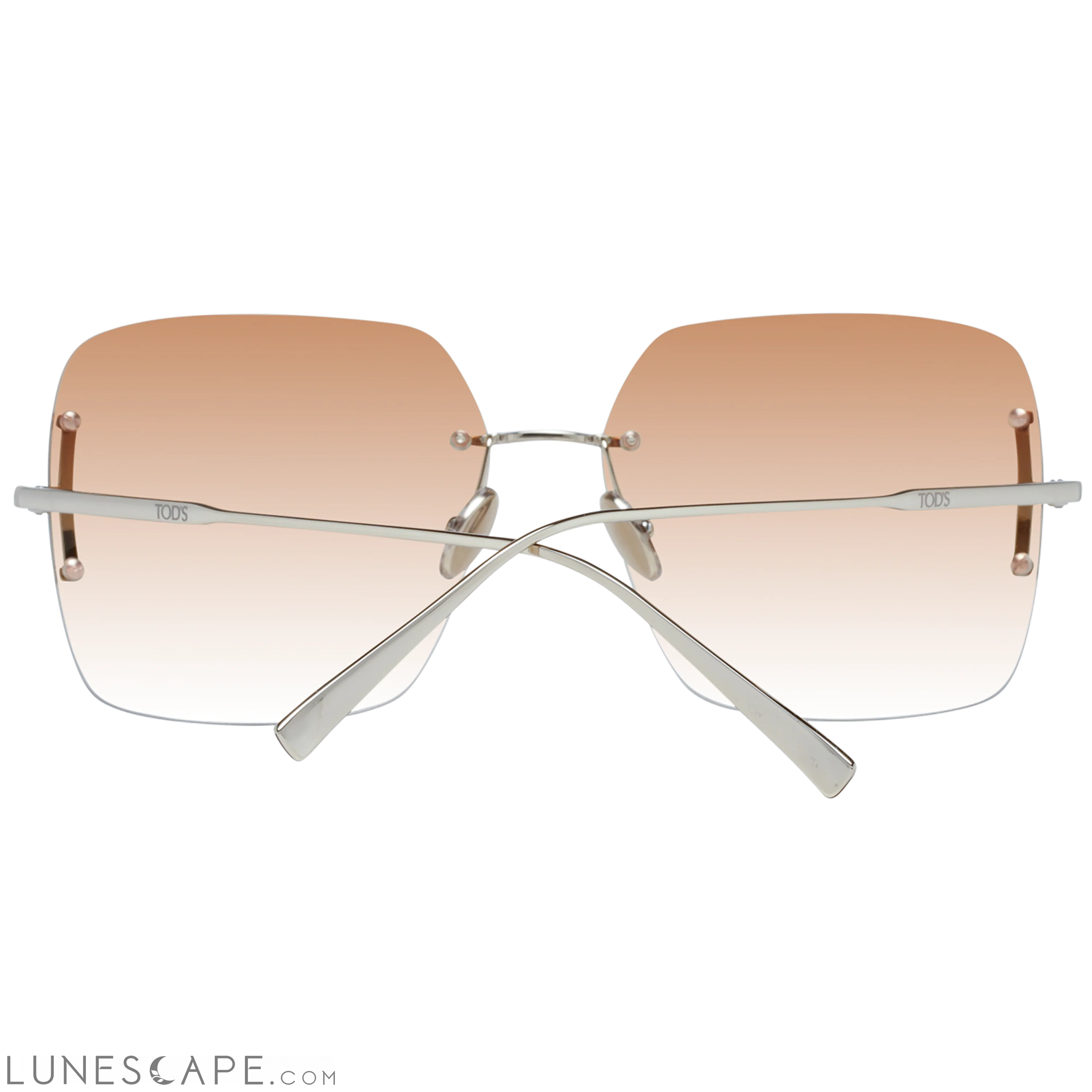 Tod's Gold Women Sunglasses LUNESCAPE